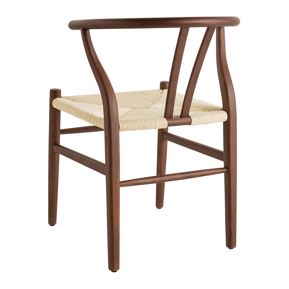 Ash wood chair BLANC D'IVOIRE Brown