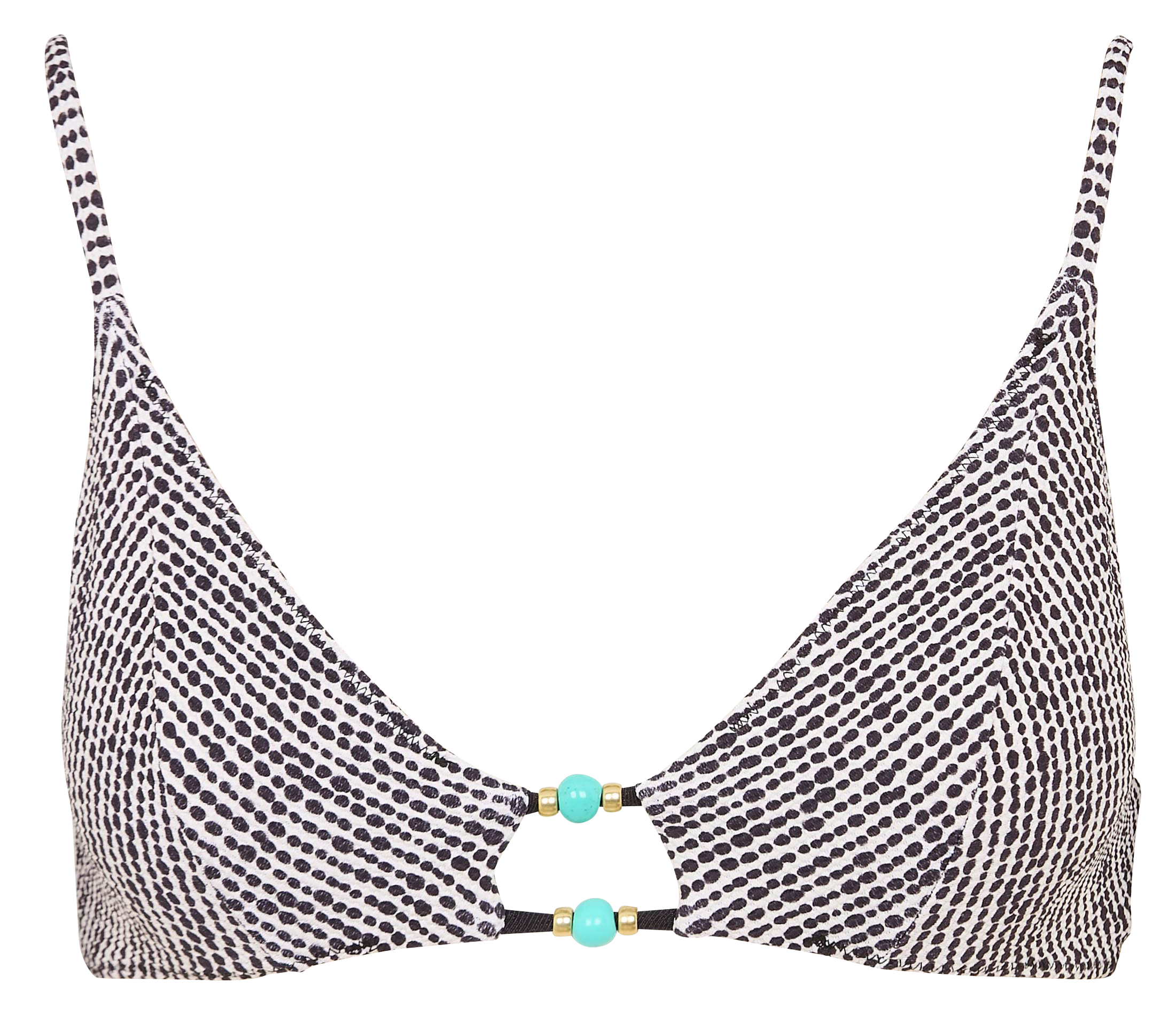 Haut de maillot rayé  BANANA MOON Noir