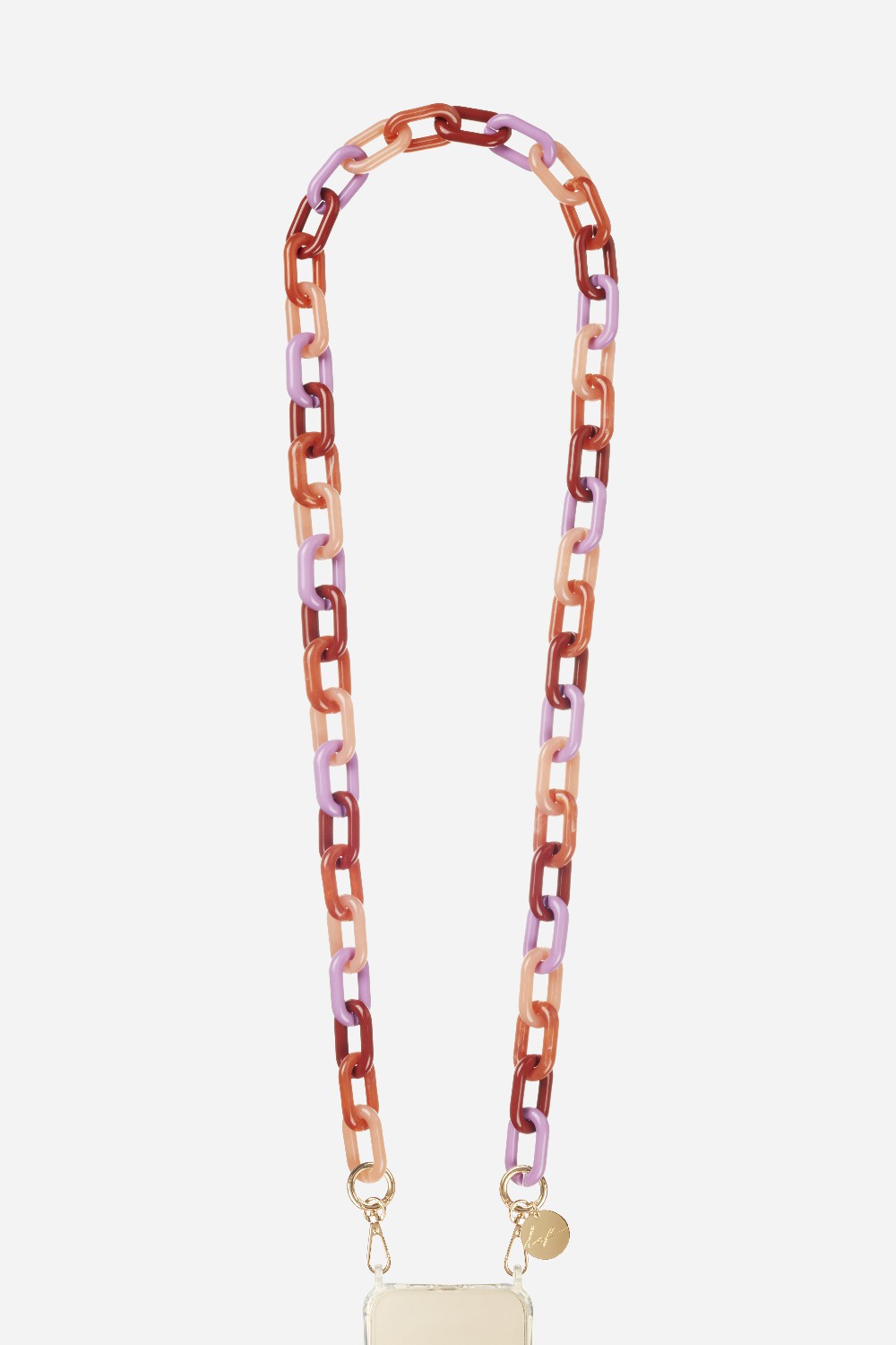 Resin phone chain LA COQUE FRANCAISE Purple