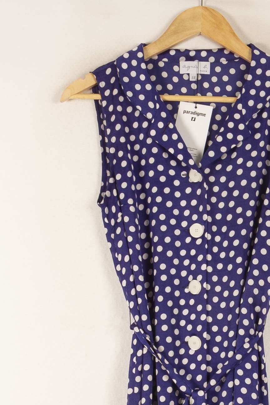 Midi dress AGNES B. - Seconde Main Blue