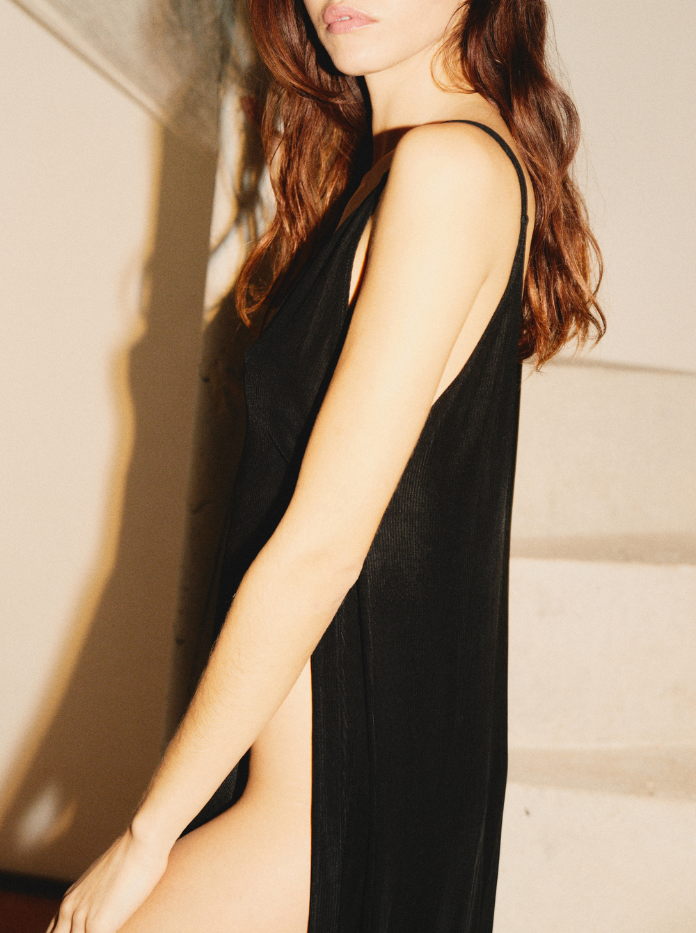 Robe nouée hot sides NOO Noir