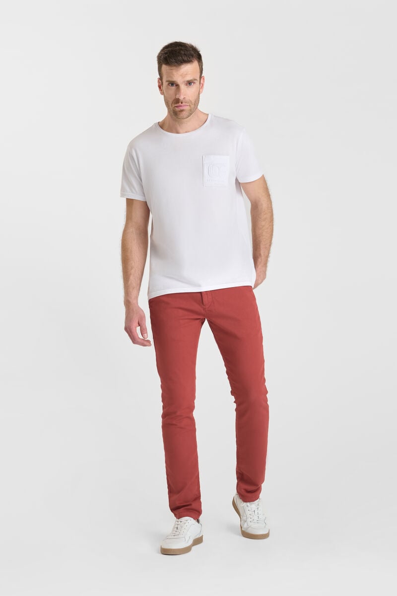 Chino pants LE TEMPS DES CERISES Red