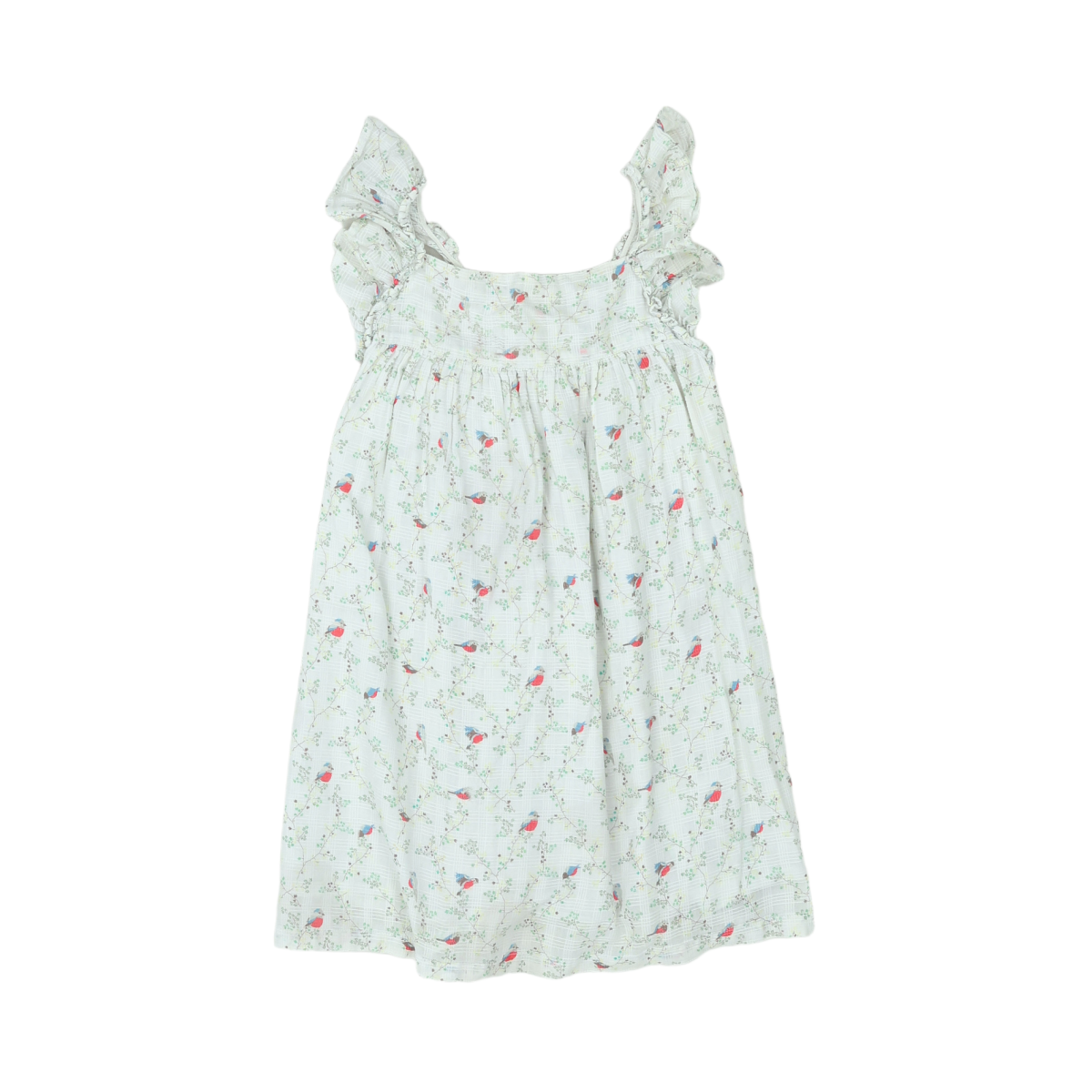 White child's dress - 4 years BONTON - Seconde Main White