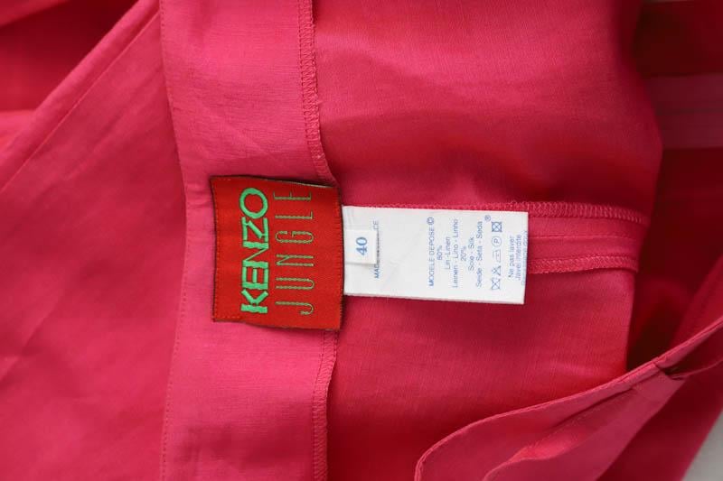 Wide trousers KENZO - SECONDE MAIN Pink