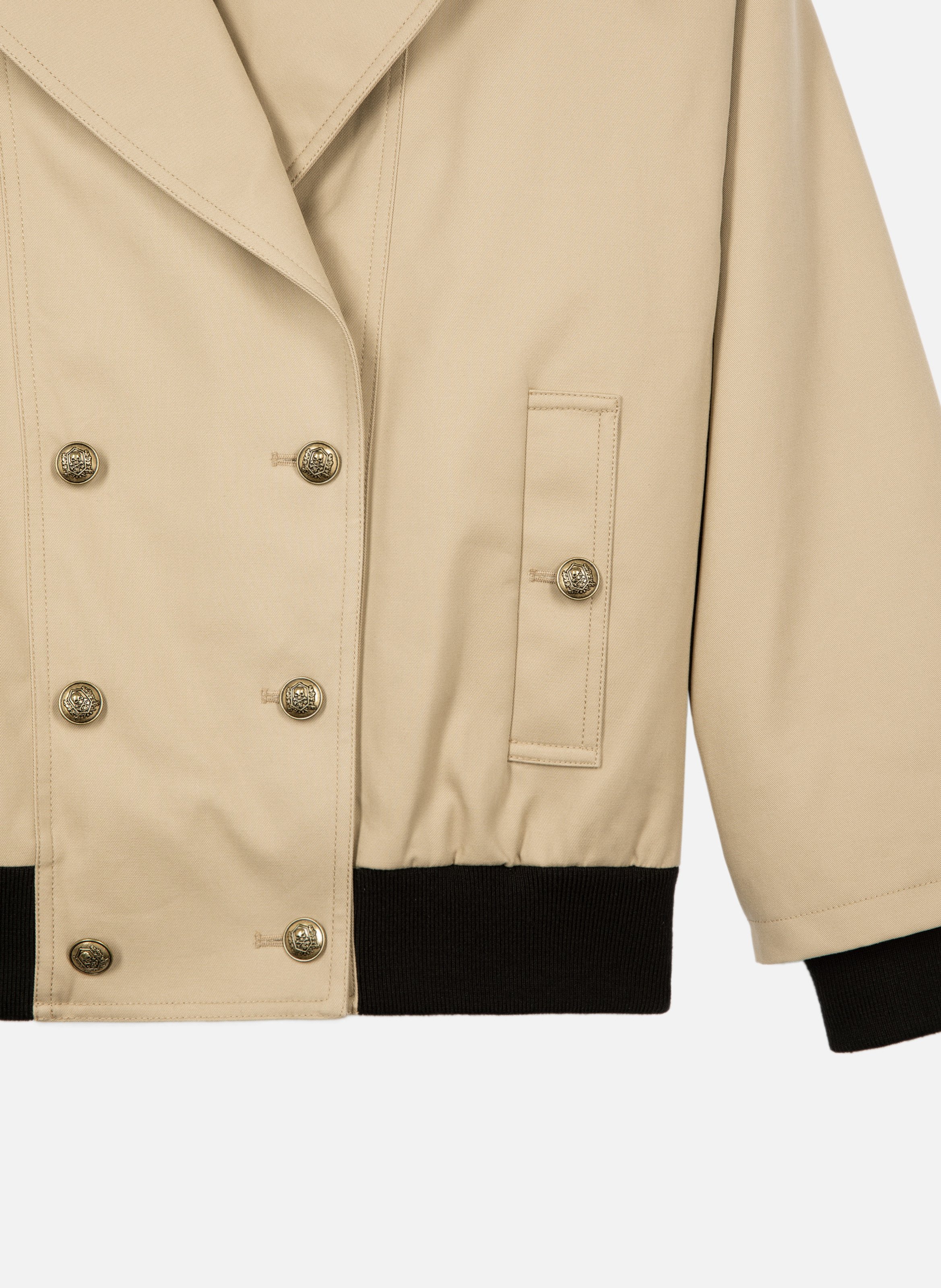 Cotton jacket THE KOOPLES Beige