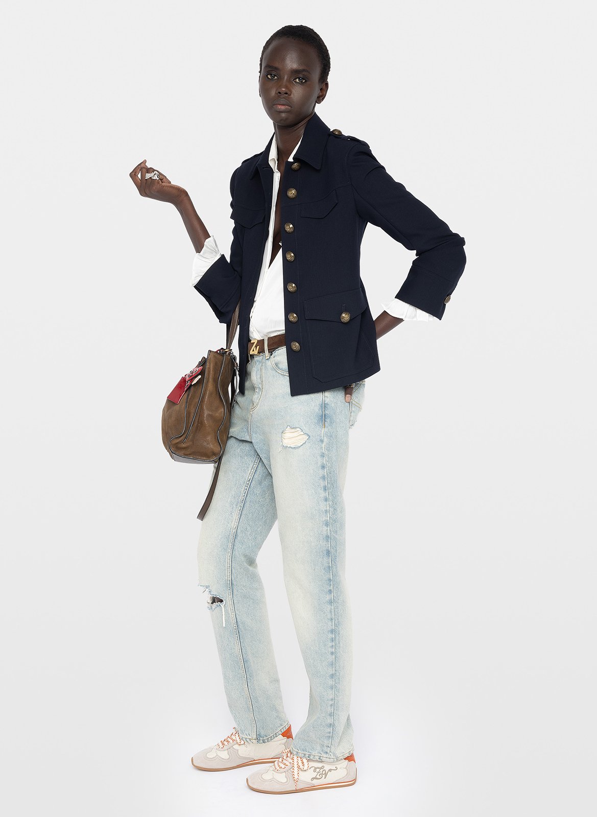 Blazer met klassieke kraag ZADIG&VOLTAIRE Blauw