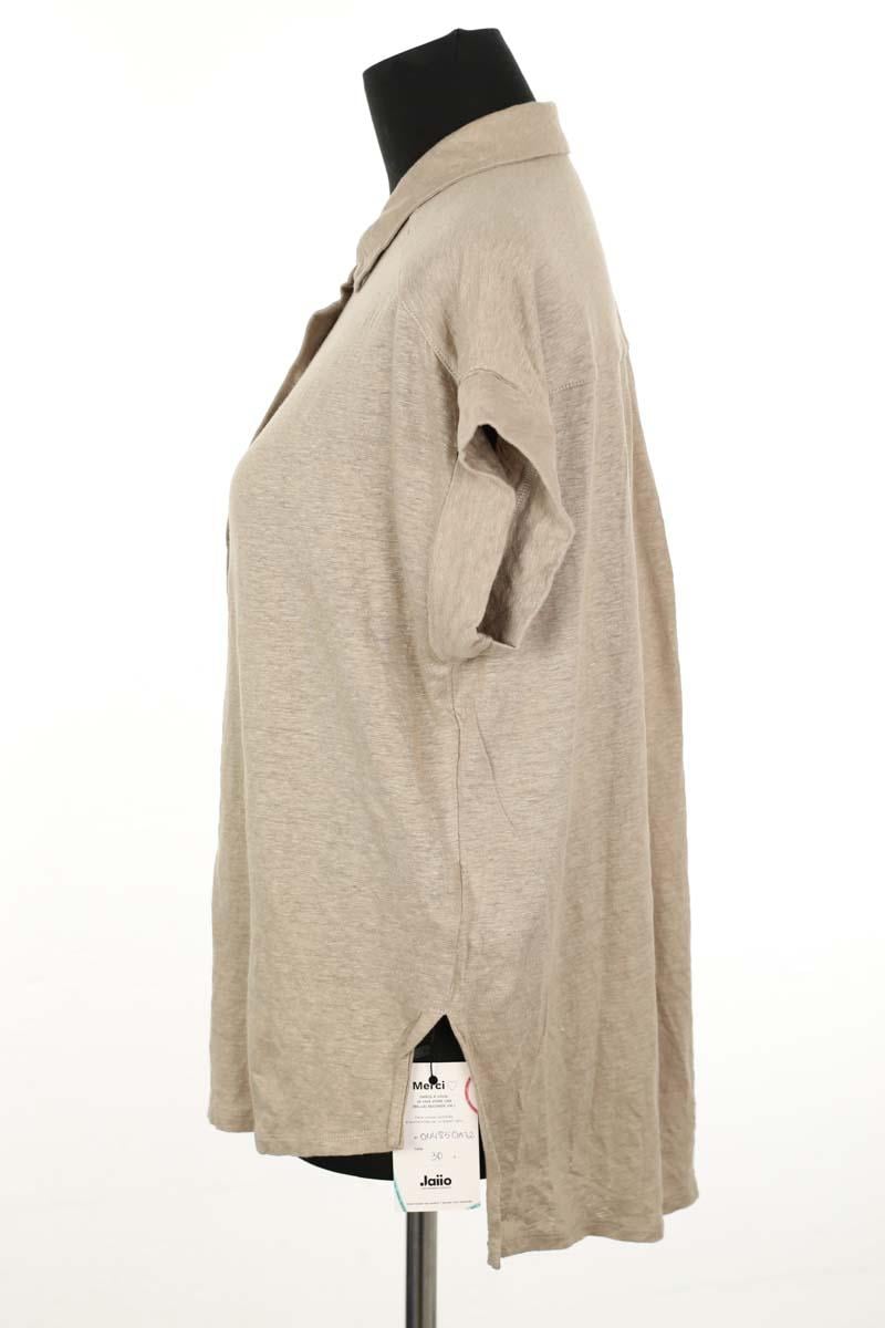 Shirt MAJESTIC FILATURES - SECONDE MAIN Brown