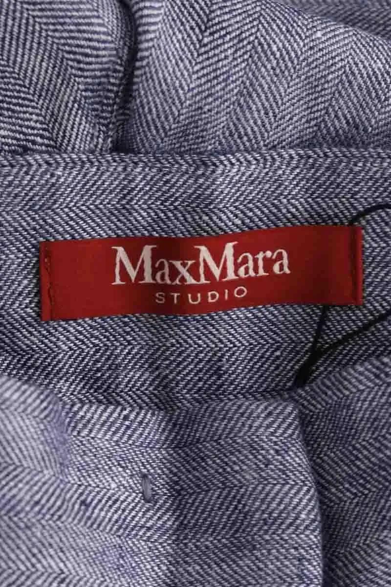 Wide-leg pants MAX MARA - Seconde Main Blue