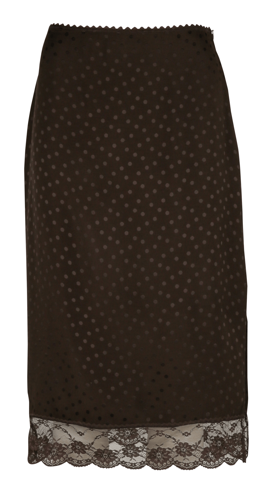 Printed midi skirt DES PETITS HAUTS Brown