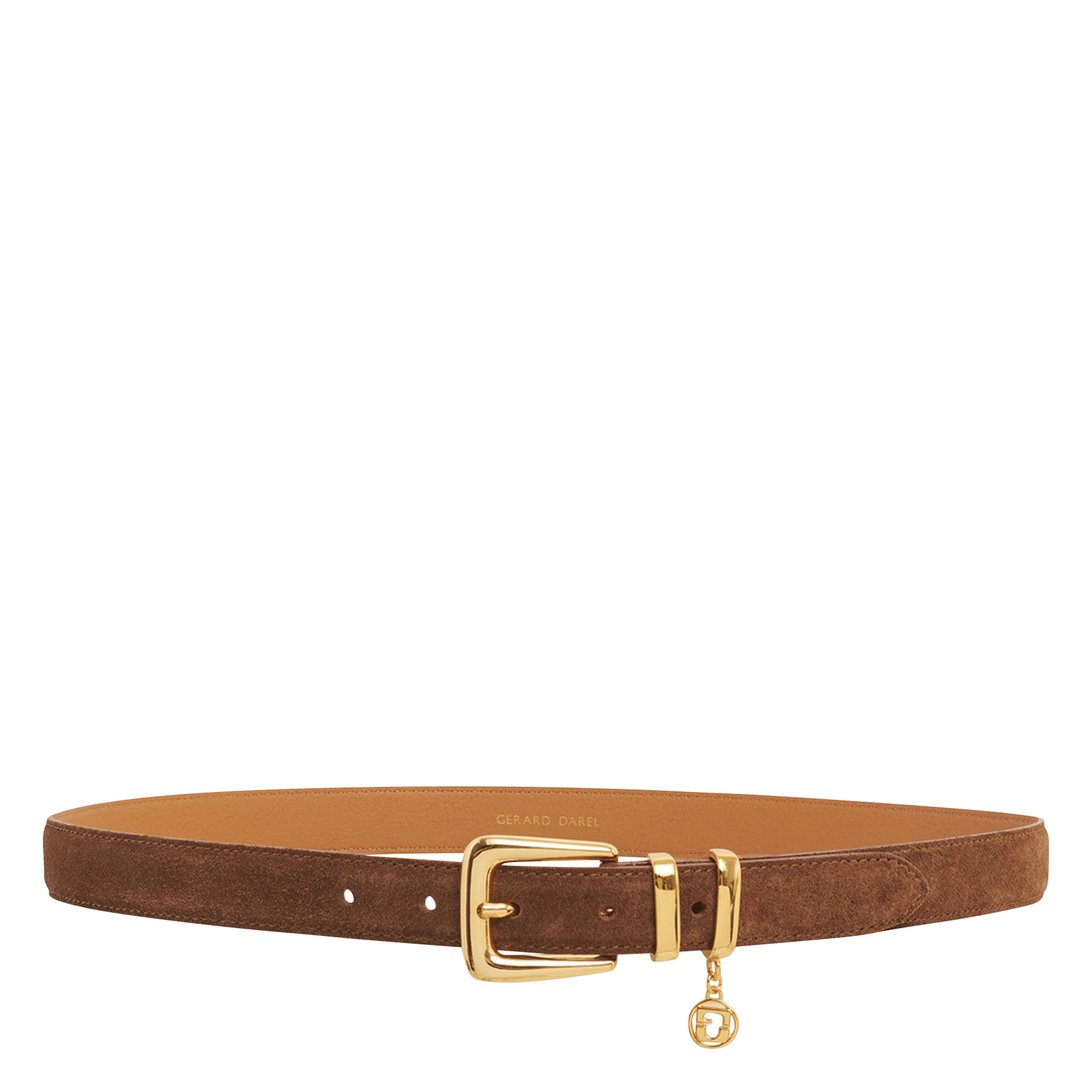Leather belt  GERARD DAREL Brown
