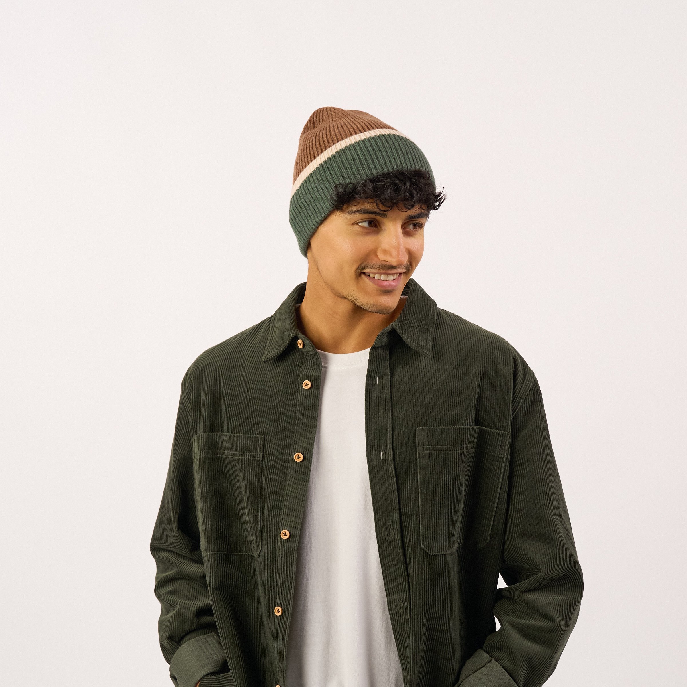 Wool hat BILLYBELT Brown