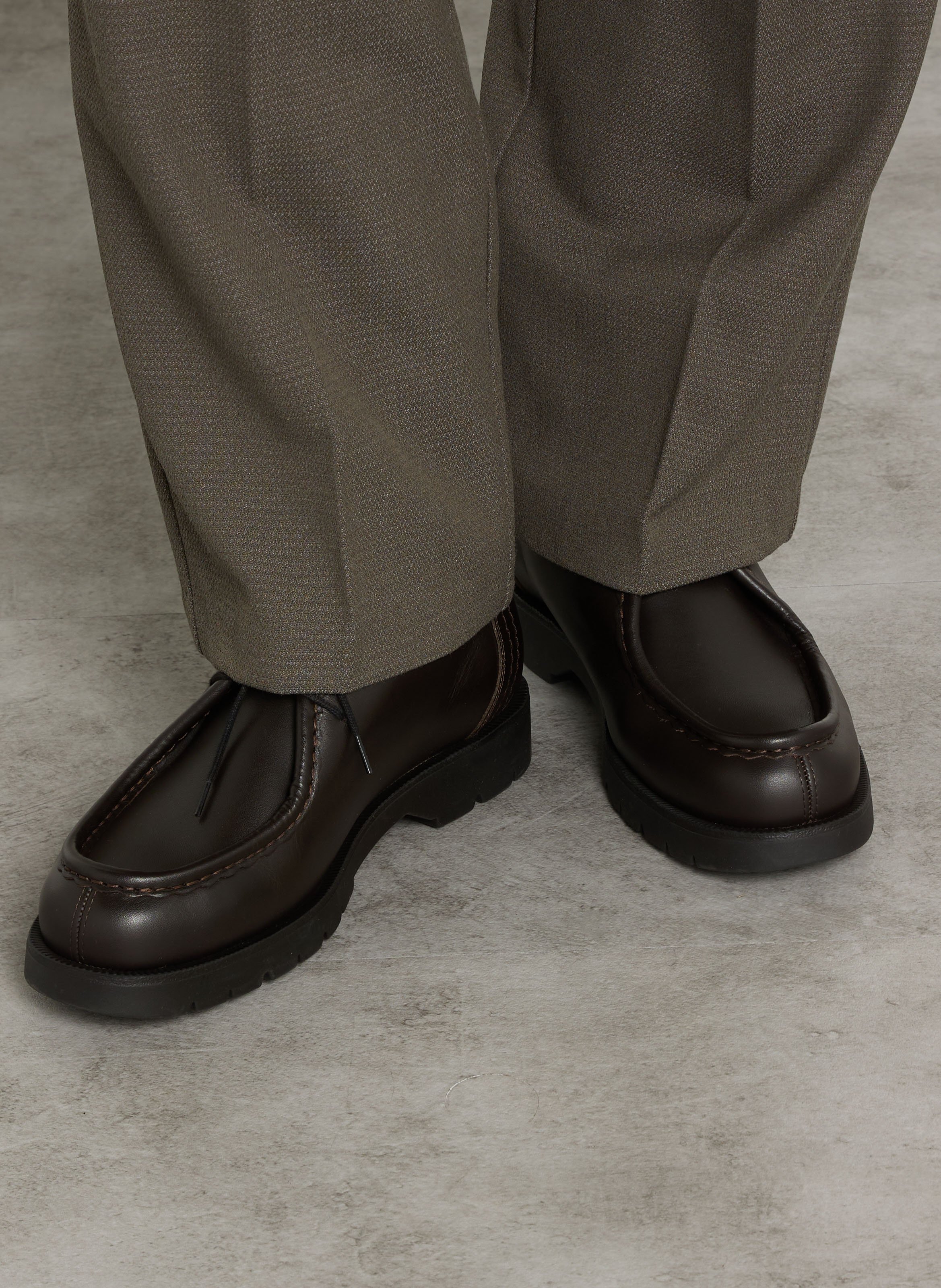 Leather Derby shoes KLEMAN Multicolored