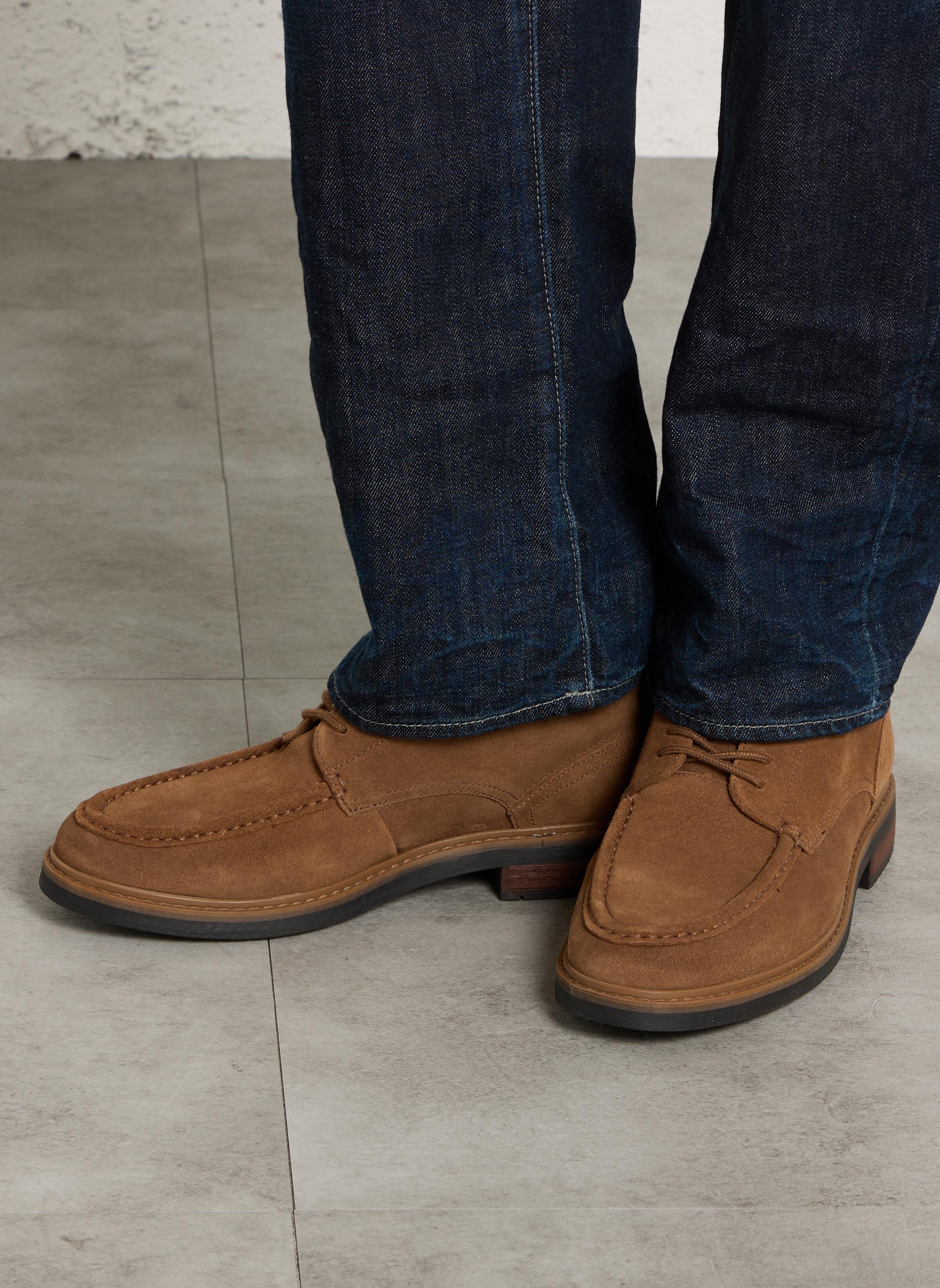 Derbies en cuir CLARKS Marron