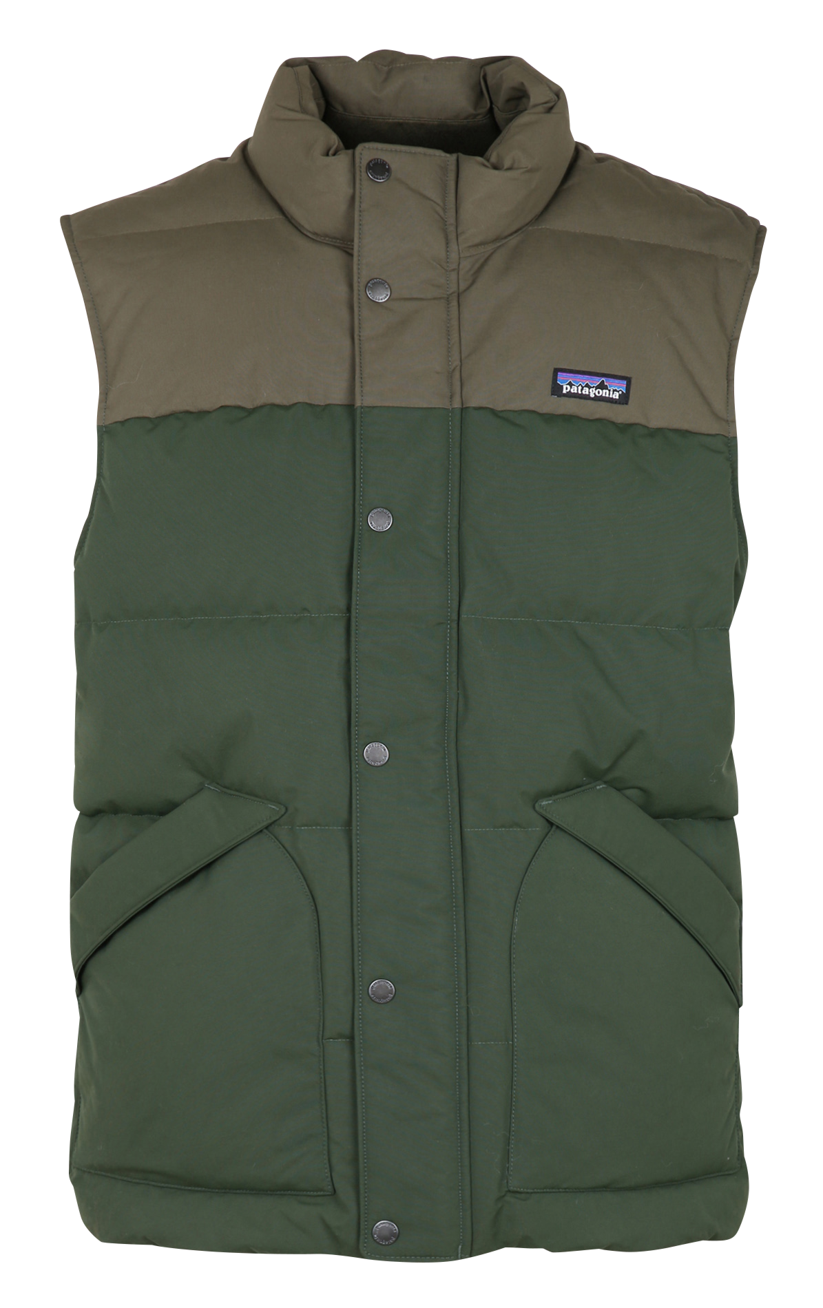 Sleeveless high-neck puffer jacket PATAGONIA Green