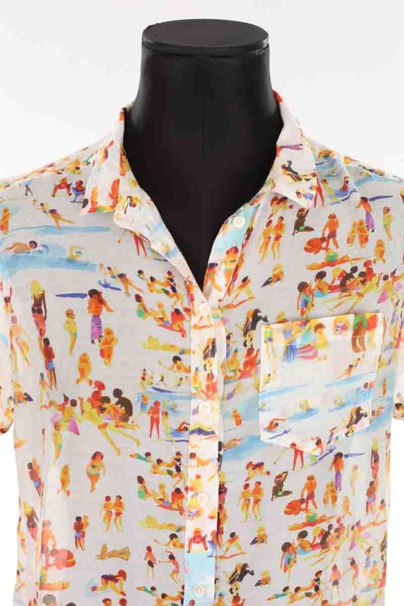 Cotton shirt SEZANE - Seconde main Multicolored