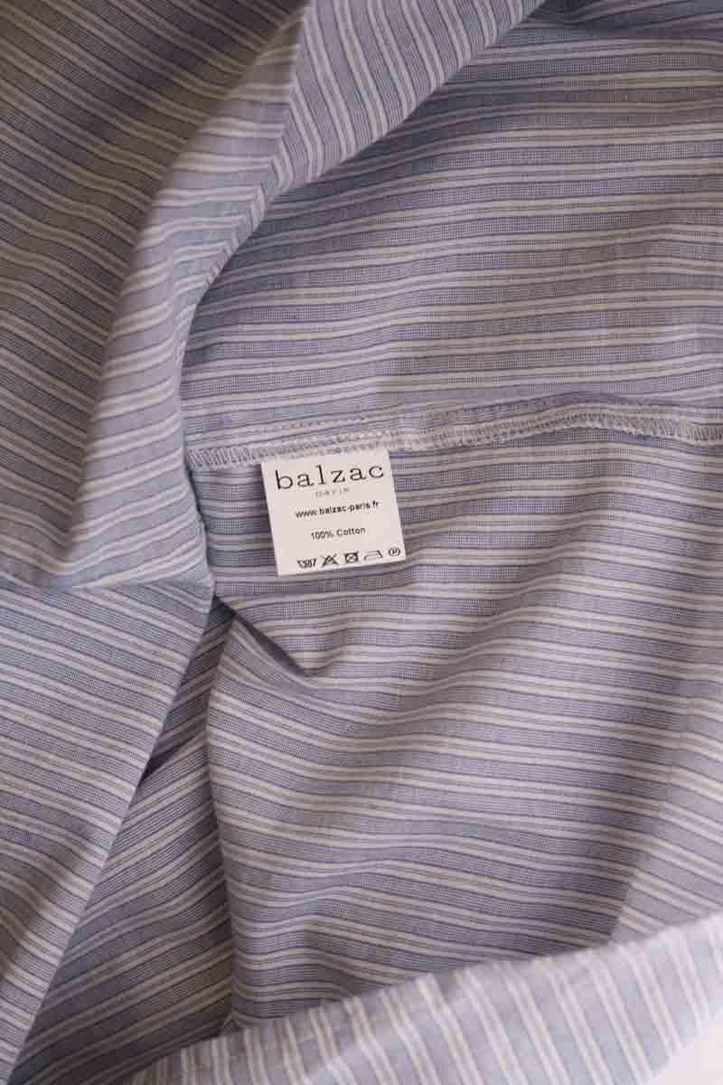 Cotton shirt BALZAC PARIS - Seconde Main Blue