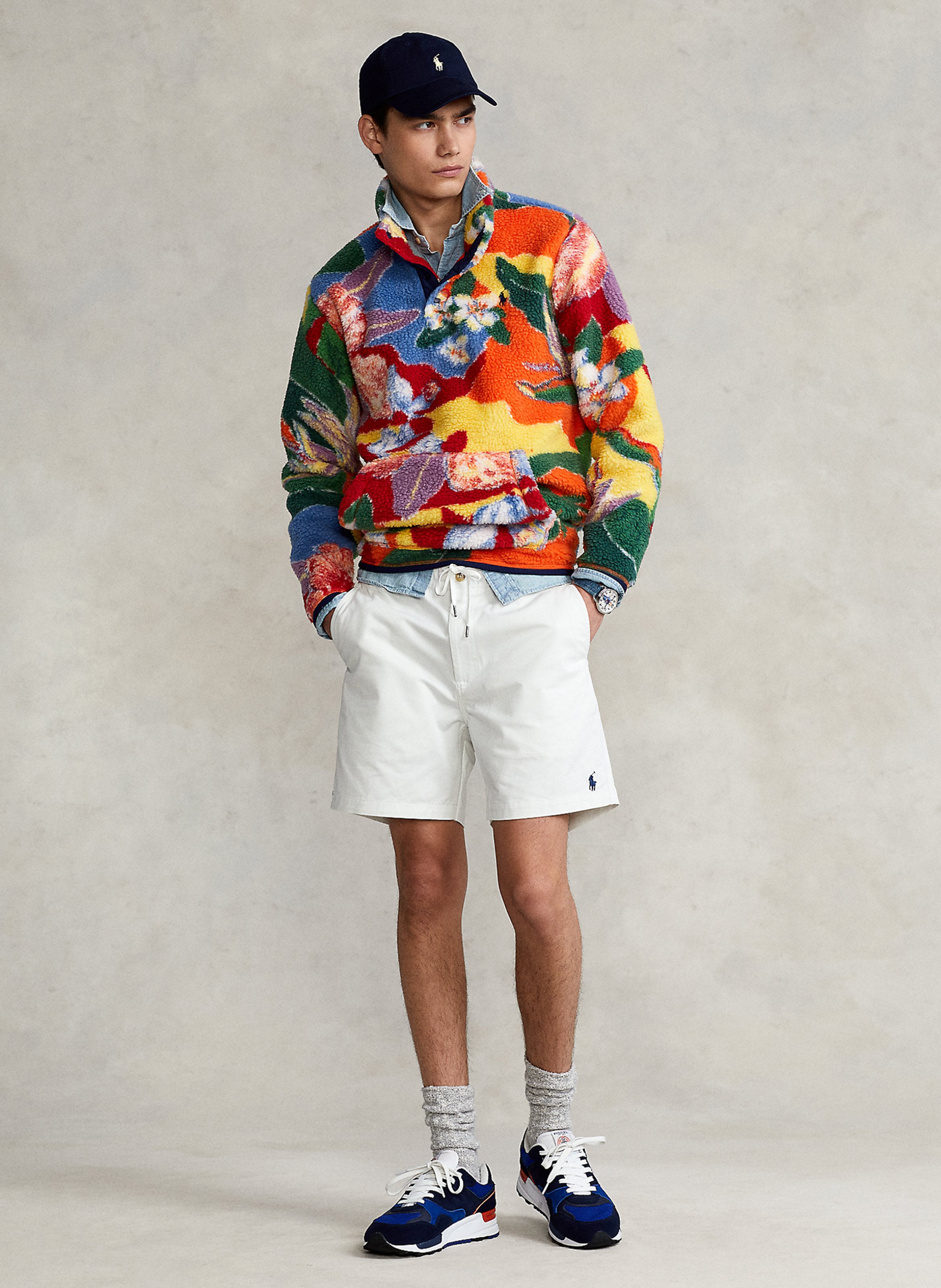 Baumwollshorts POLO RALPH LAUREN Weiss