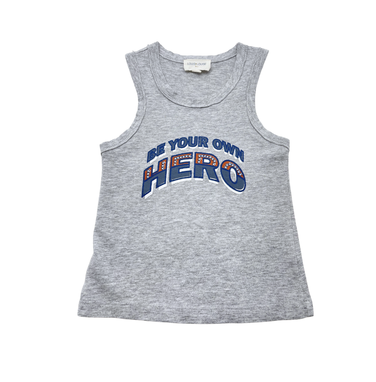 Grey Baby Tank Top - 18 months LOUIS LOUISE - Seconde Main Grey