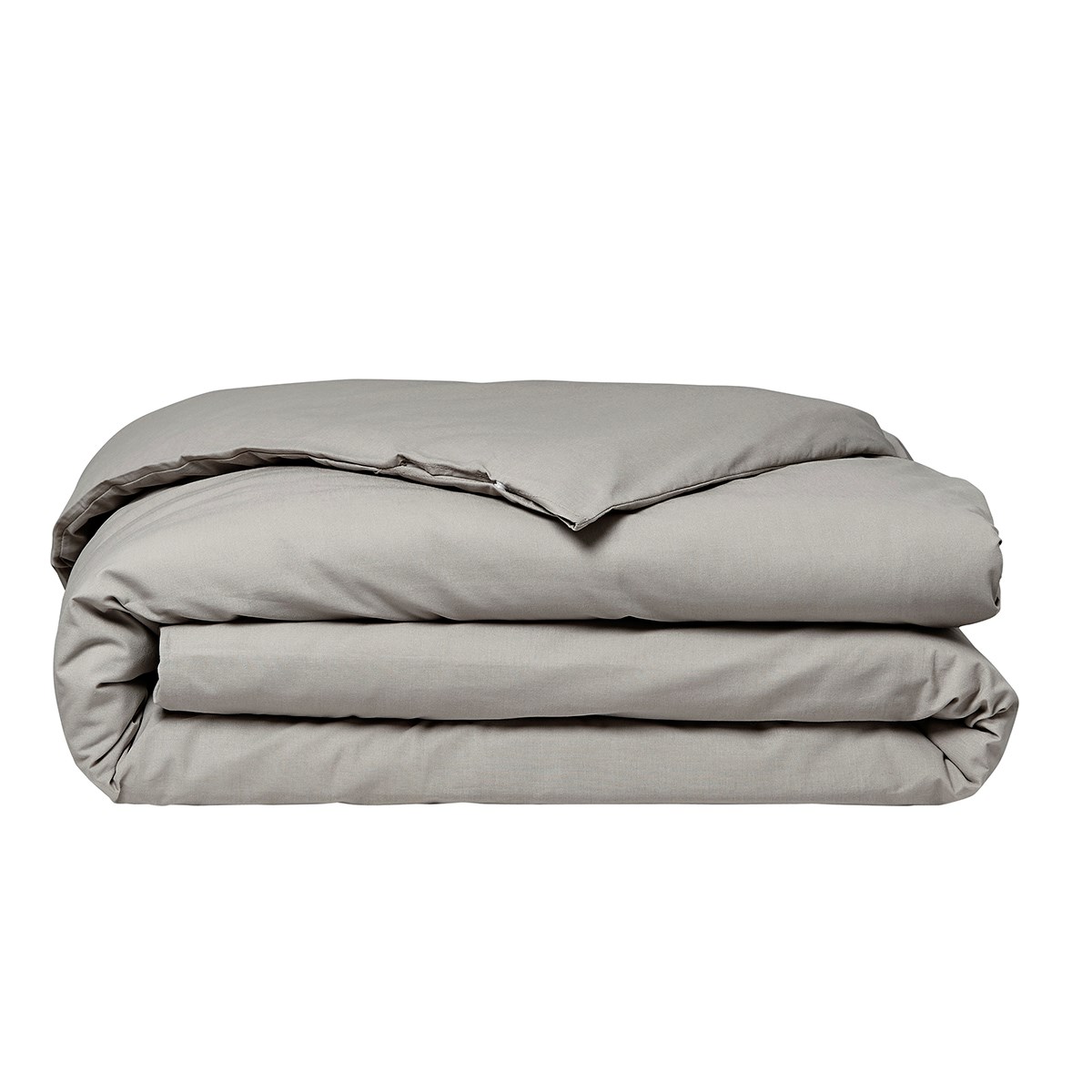 Organic cotton plain duvet cover TODAY LINGE DE MAISON Beige