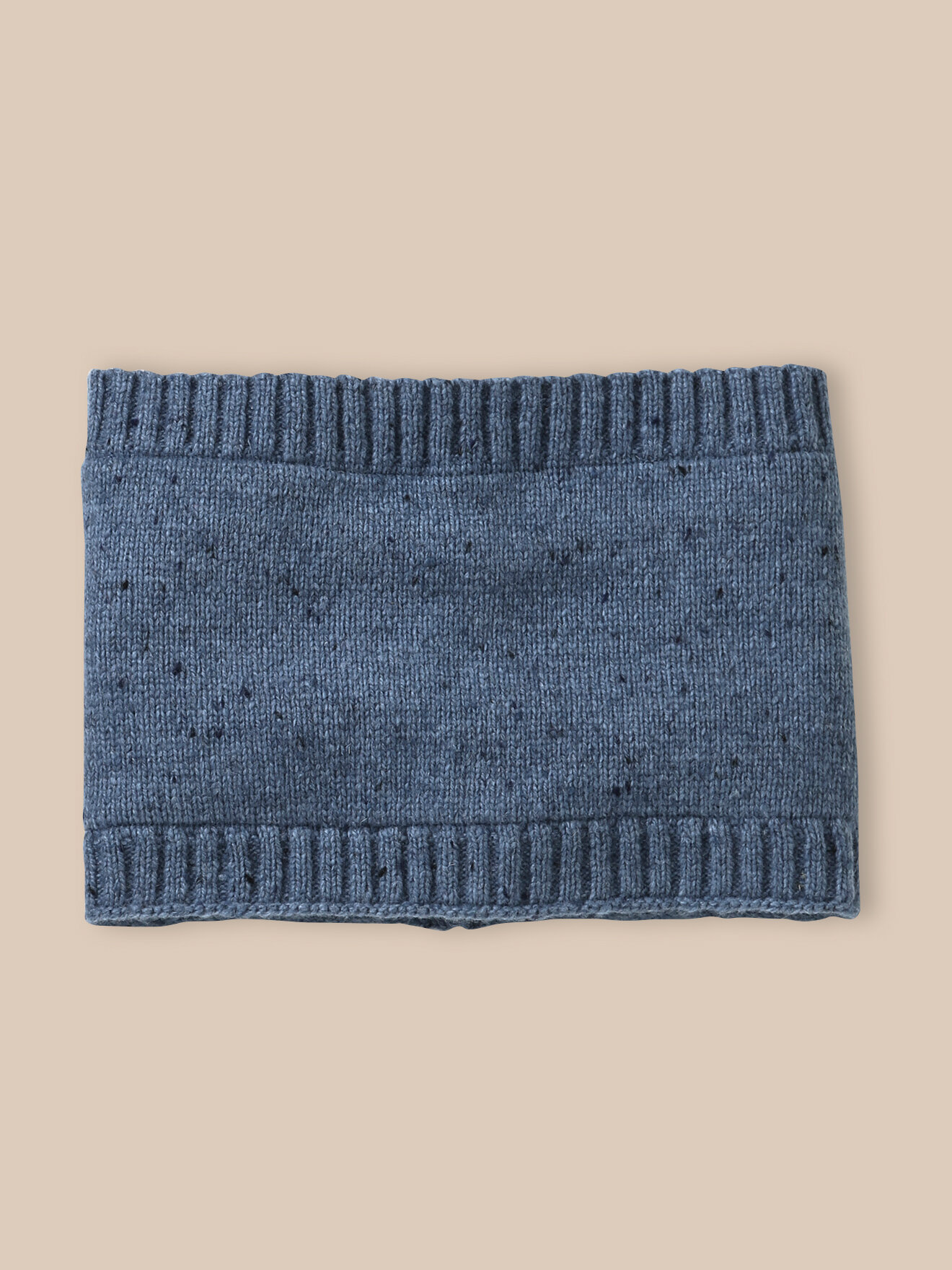 Wool tube snood CYRILLUS Blue