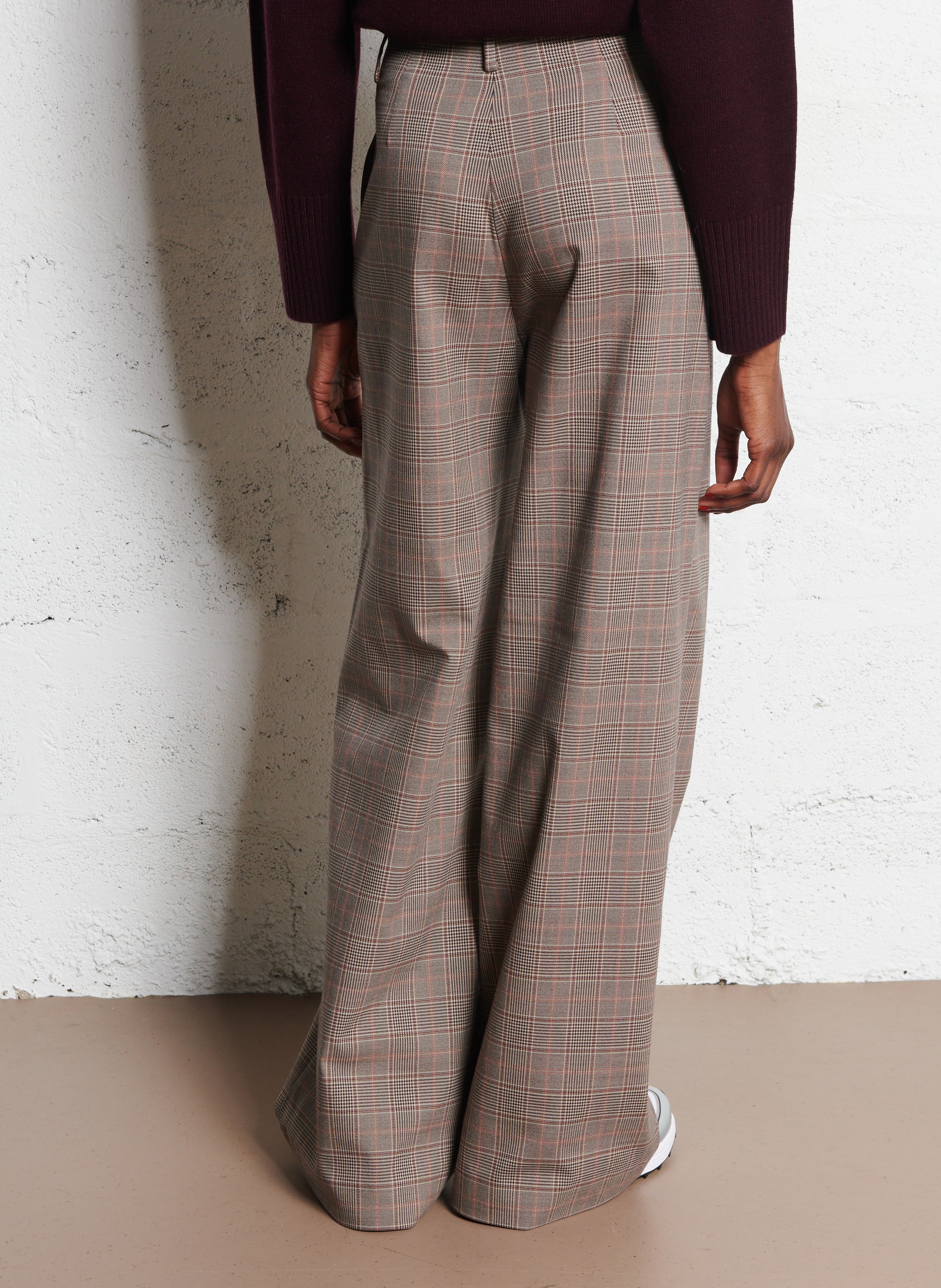 Cotton-blend chinos DES PETITS HAUTS Beige