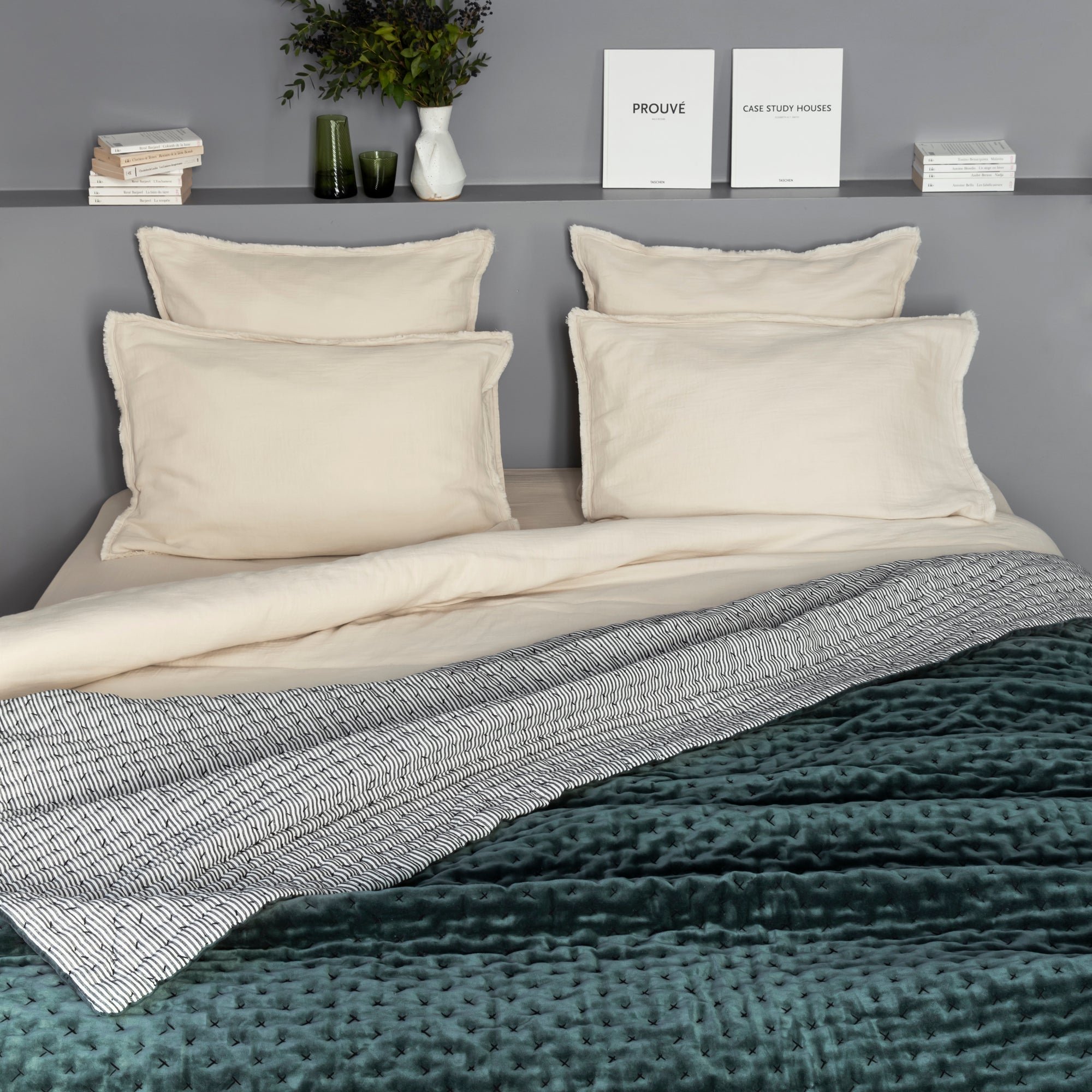 Couvre-lit matelassé Vert