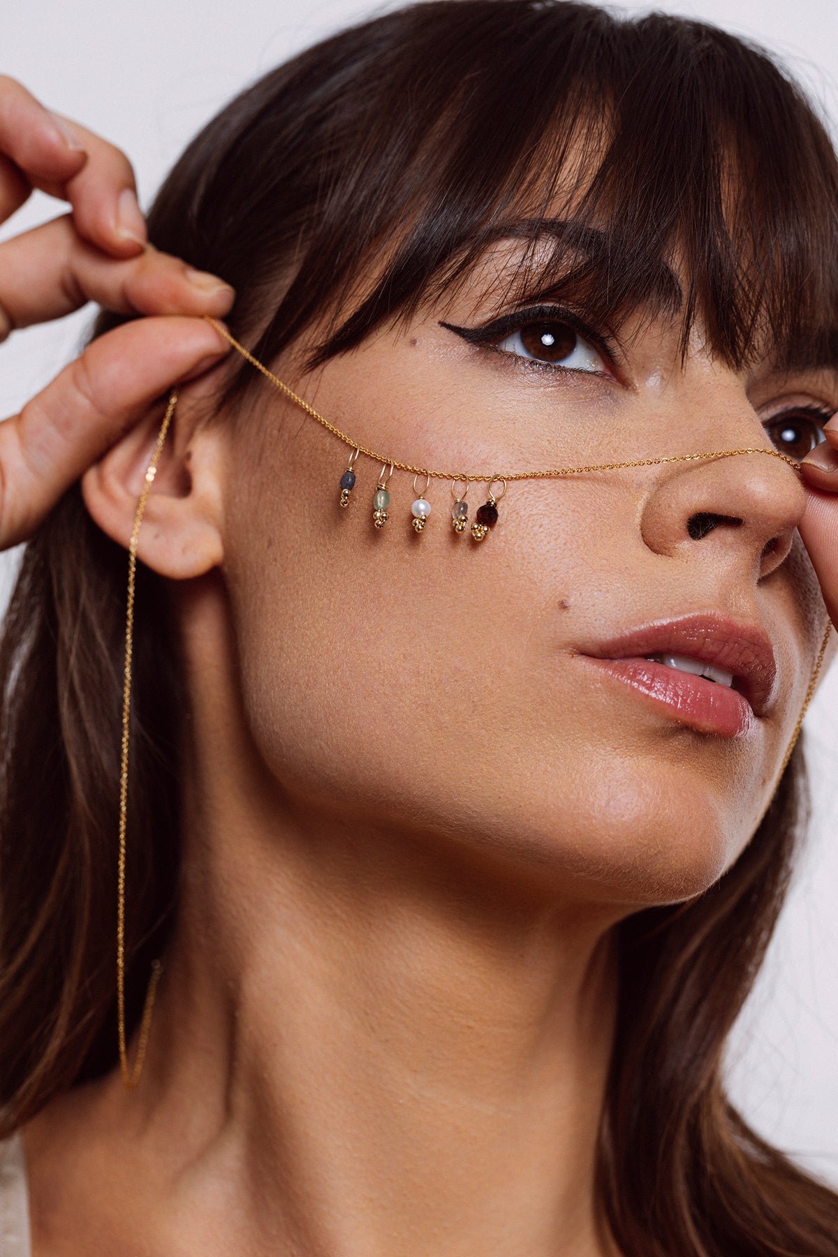 Gaia Pendant - Labradorite YAY Golden