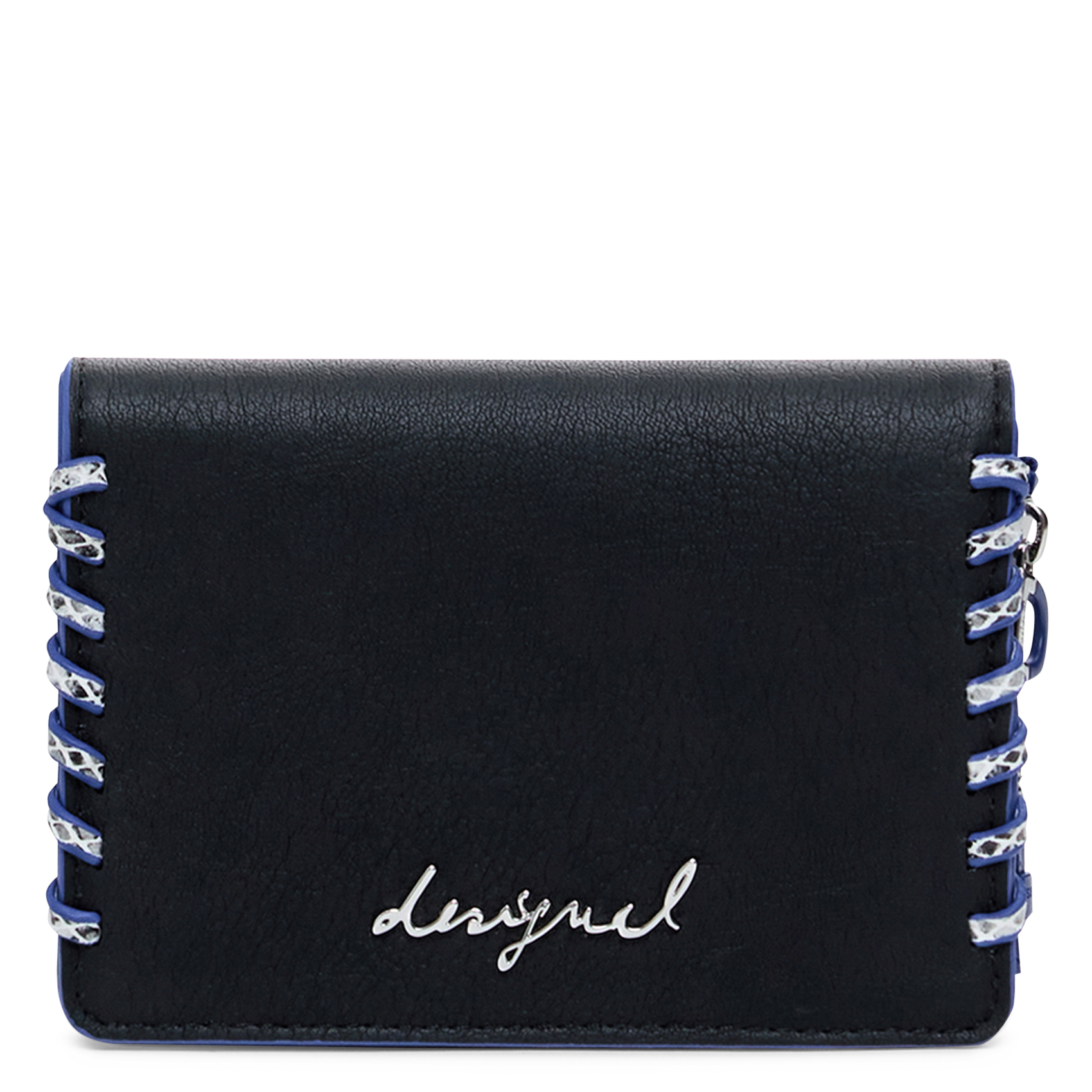 Porte-monnaie effet cuir DESIGUAL Noir