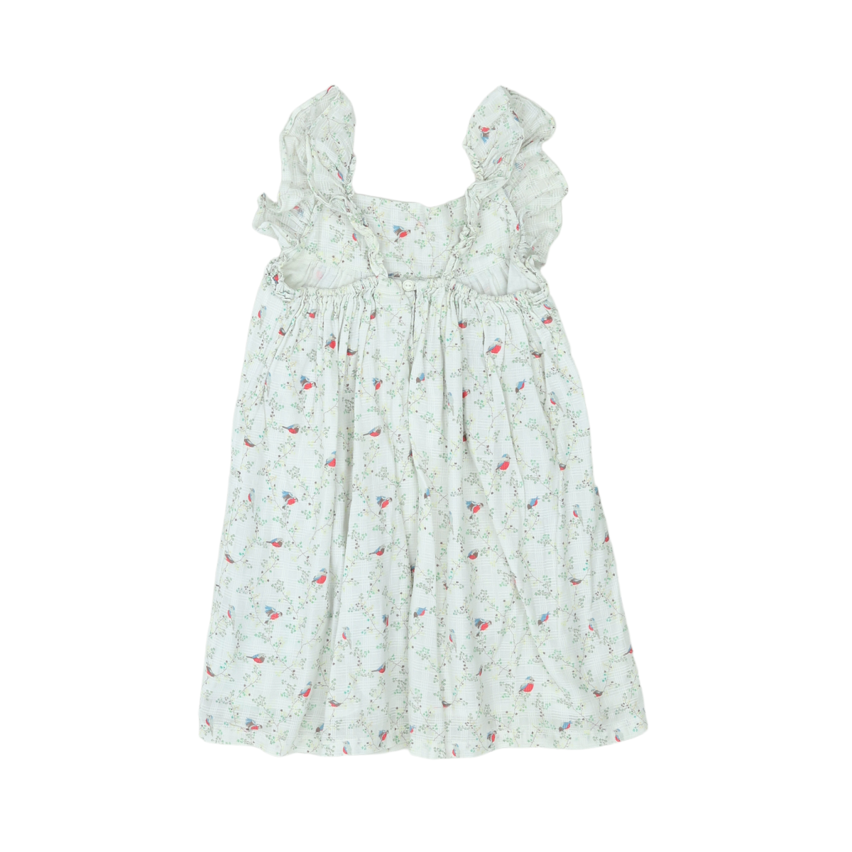 White child's dress - 4 years BONTON - Seconde Main White