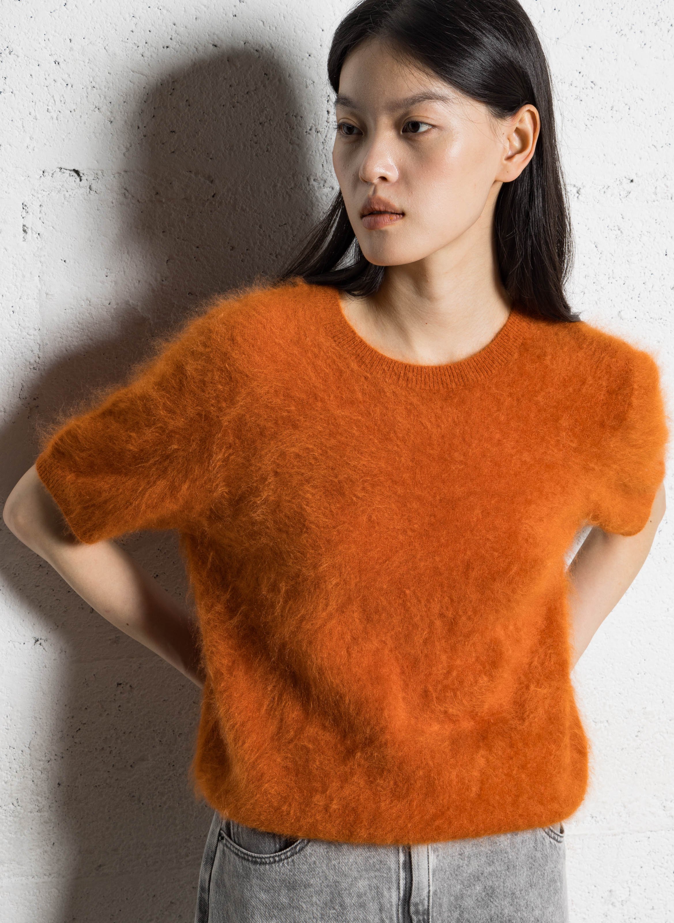 Maglione dritto scollo tondo in cashmere IKKS