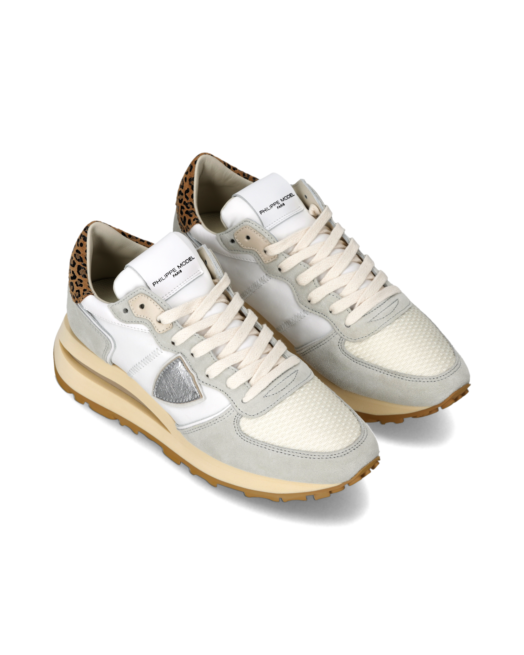 High-top running sneakers PHILIPPE MODEL Brown