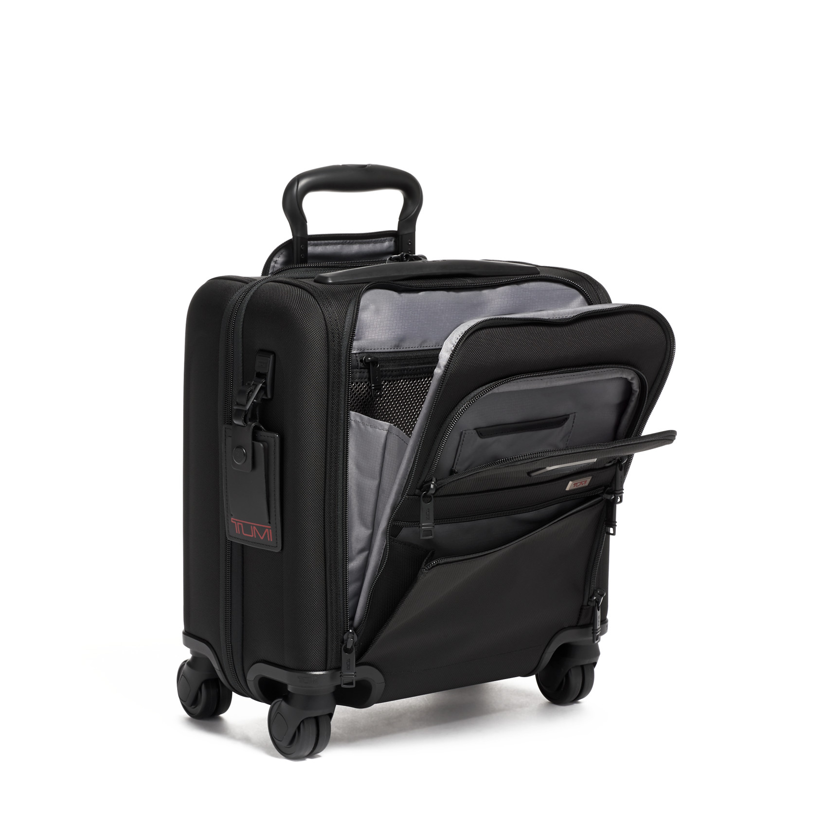 Tumi Alpha 4-Wheel Carry-On Suitcase Size S TUMI Black