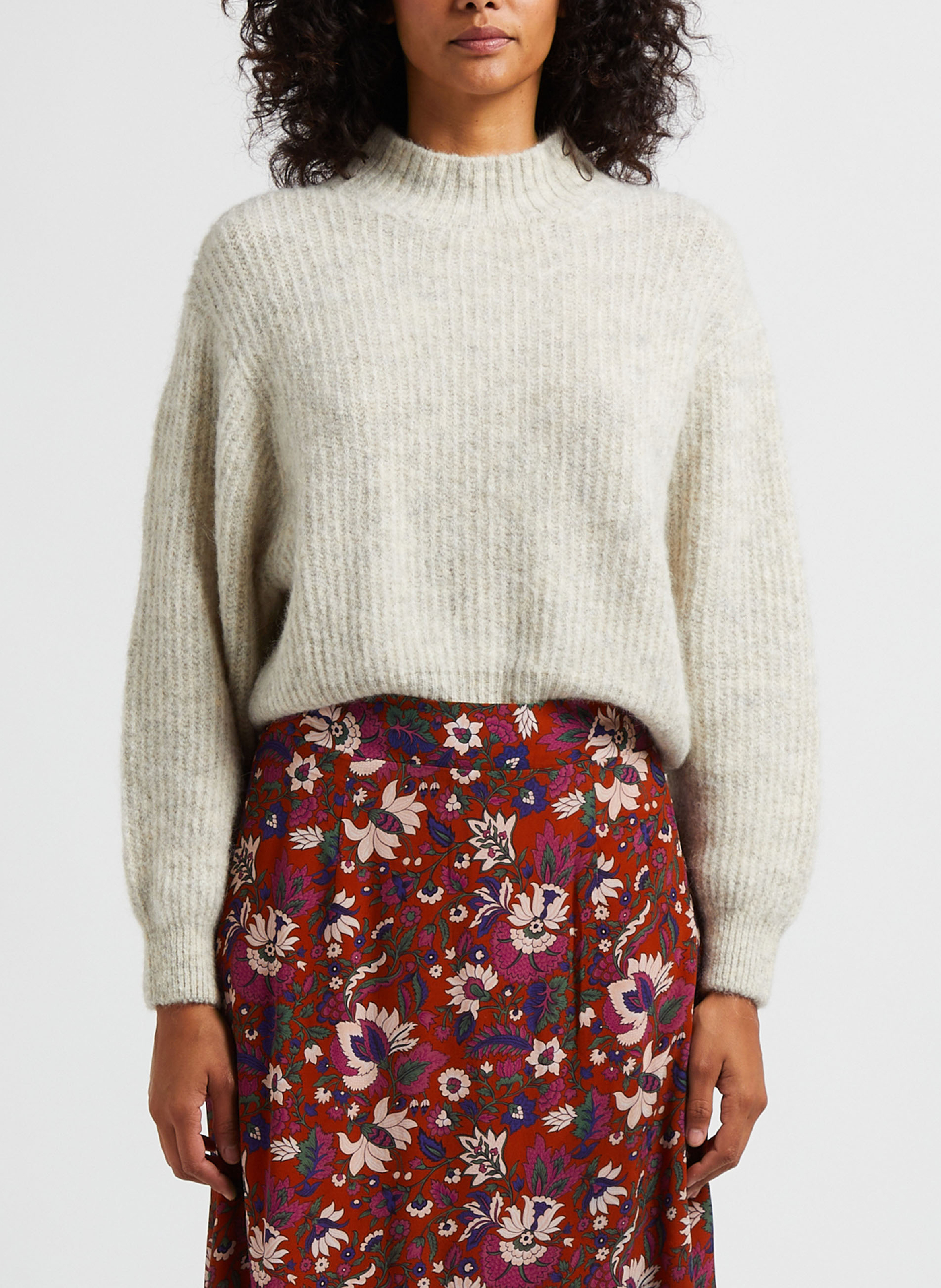 Jersey con cuello chimenea AMERICAN VINTAGE