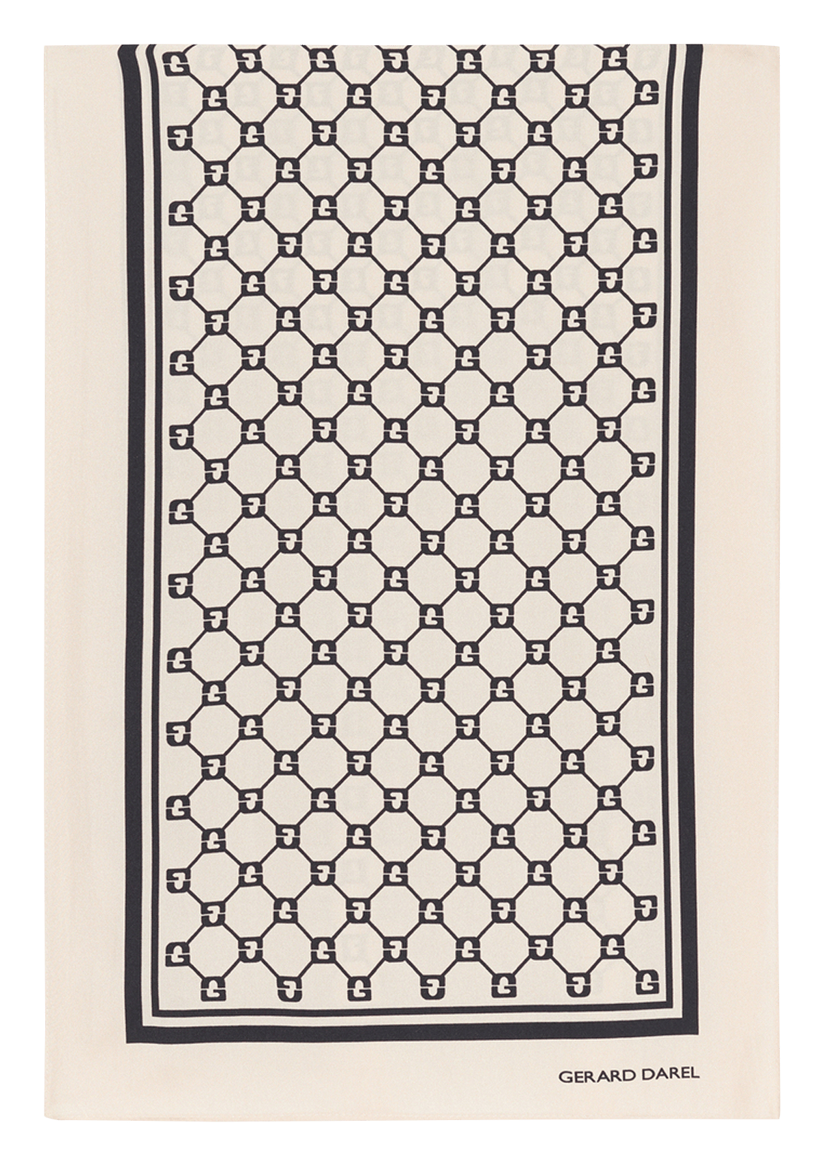 Foulard imprimé GERARD DAREL Noir