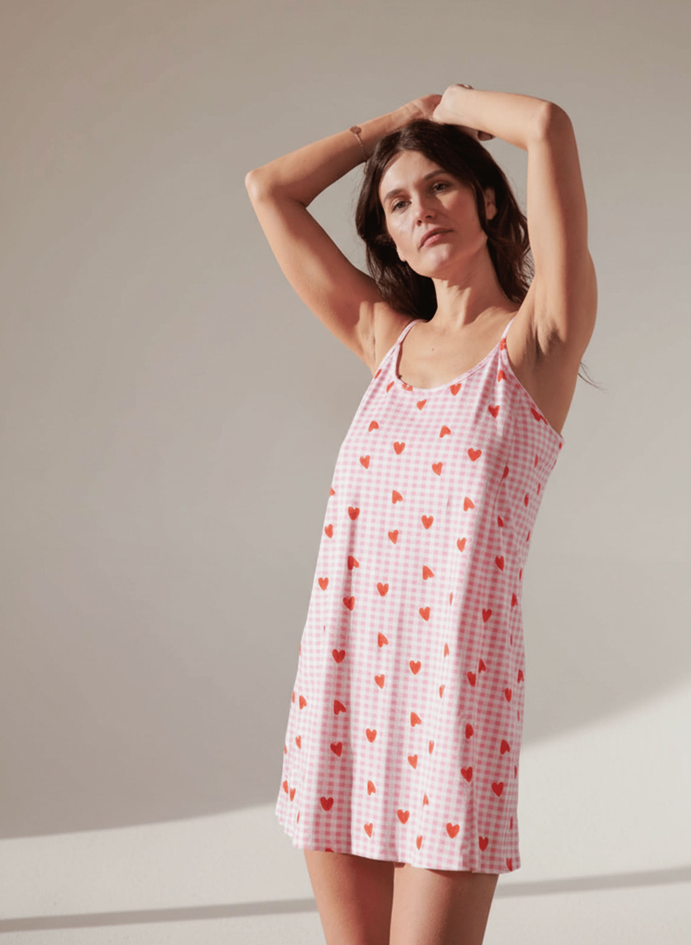 Bio-Baumwoll-Print-Top WE ARE JOLIES Rosa