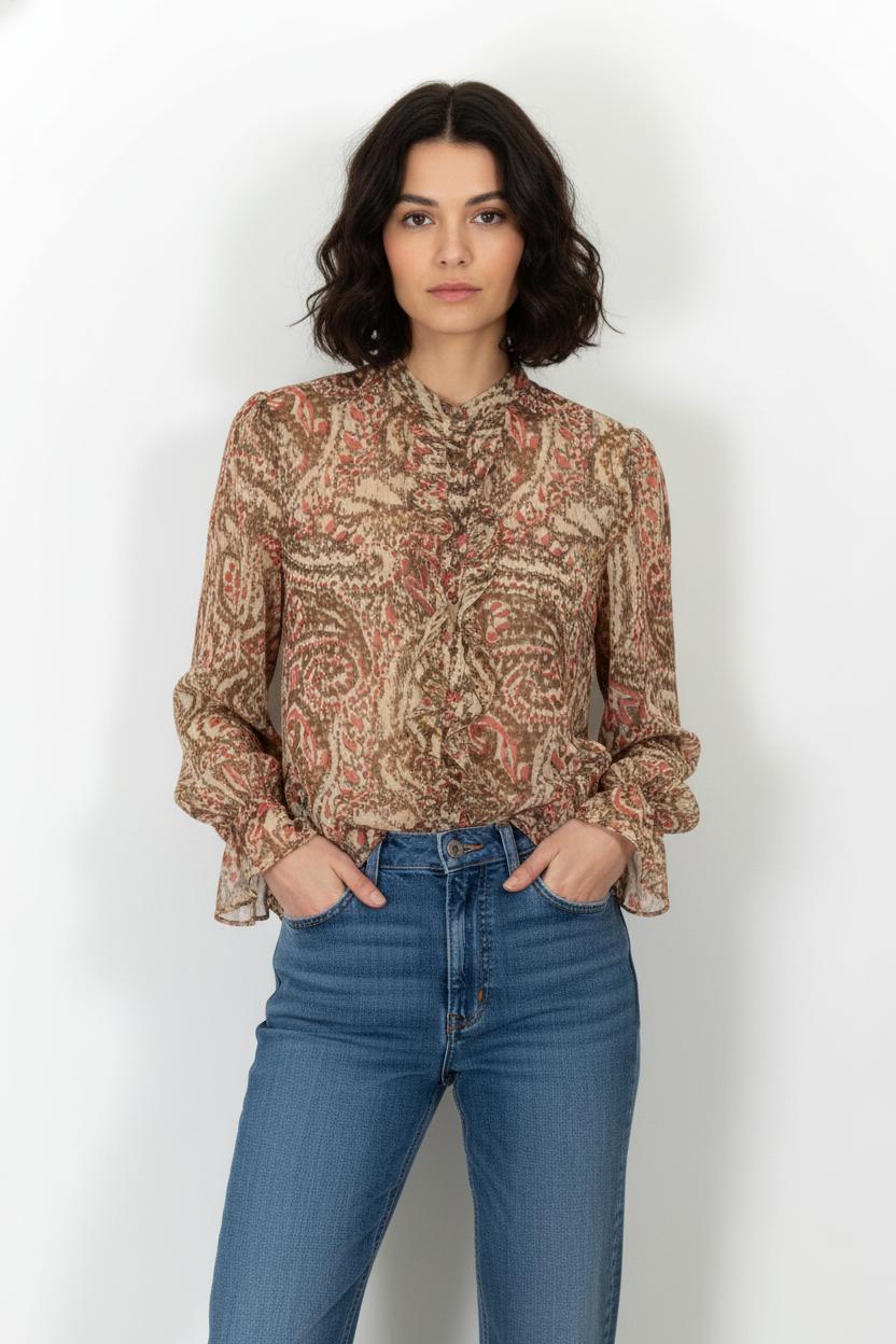 Blouse COMPTOIR DES COTONNIERS - Seconde main Multicolored