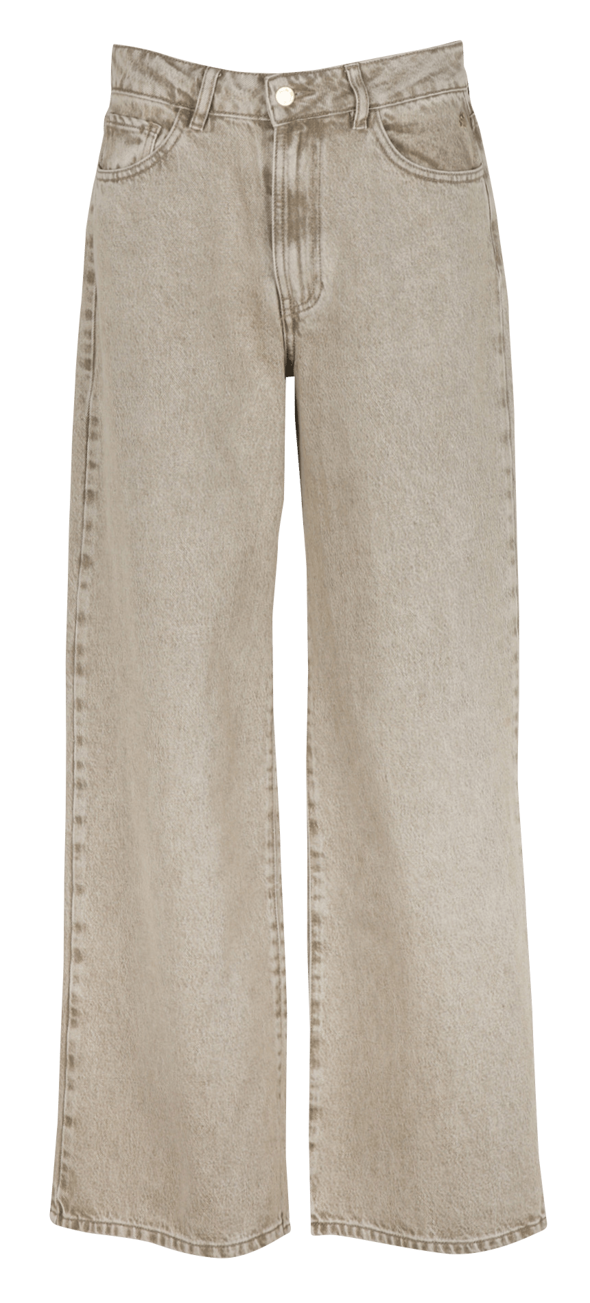 Weite Jeans aus Baumwoll-Mix DES PETITS HAUTS Rosa