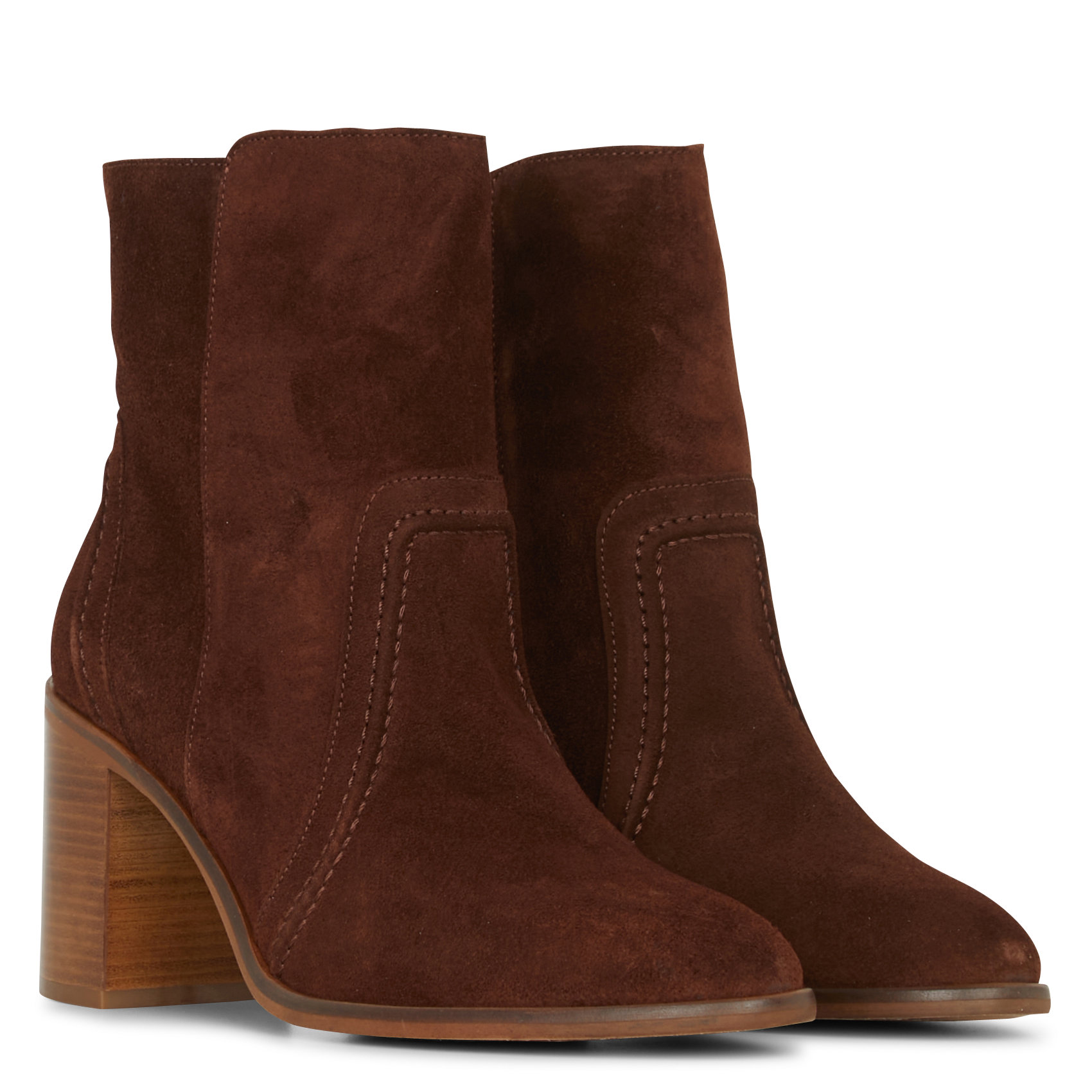 Bottines en cuir | Marron MELLOW YELLOW Femme