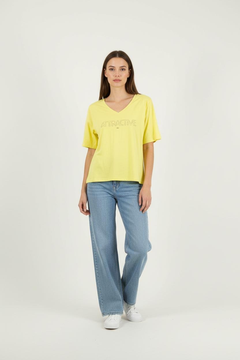 T-shirt LIU JO - SECONDE MAIN Yellow