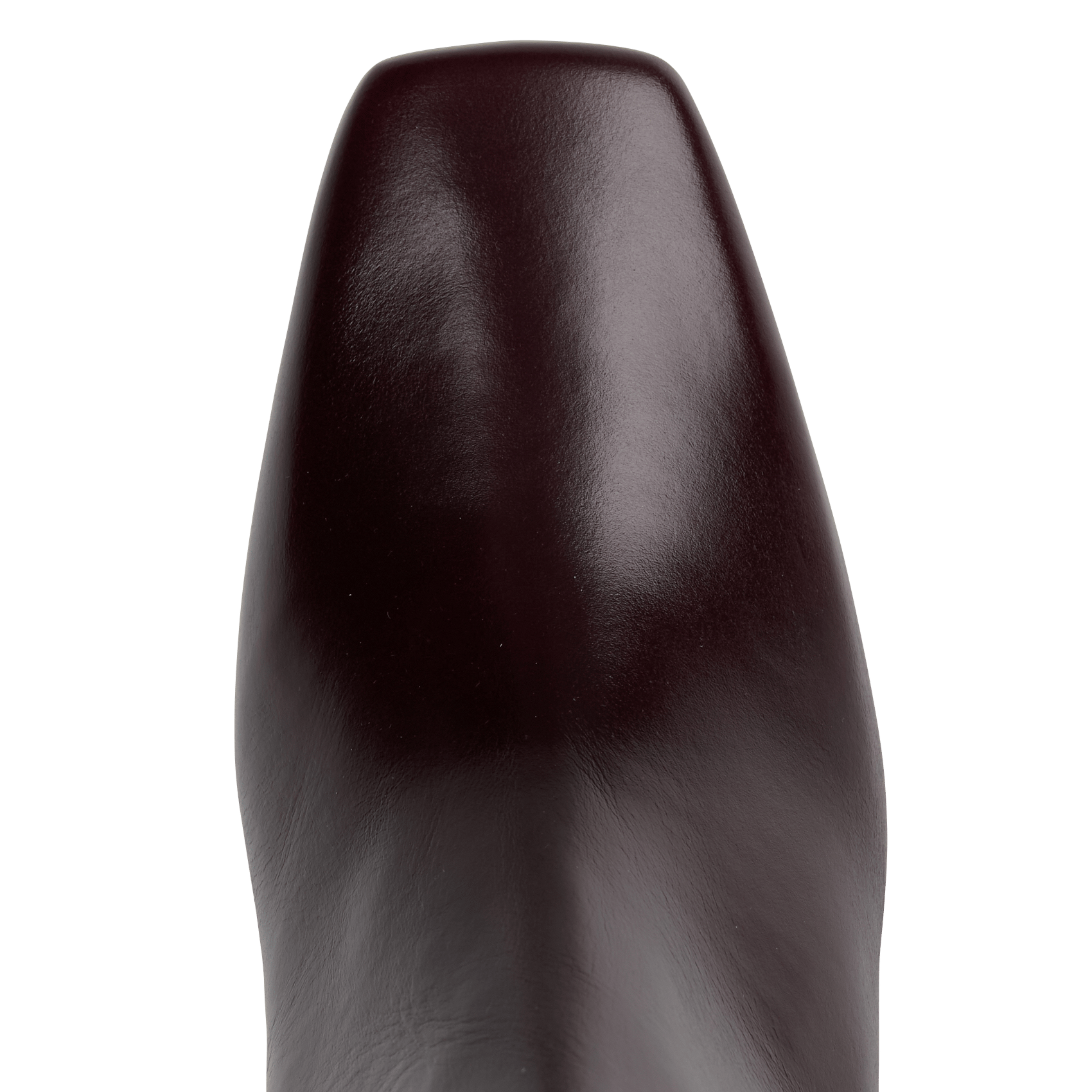 Bottines à talons hauts en cuir BOBBIES Prune