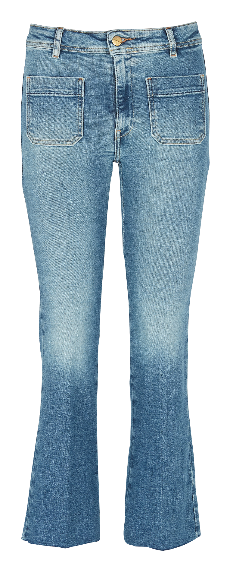 Rechte jeans ACQUAVERDE Blauw