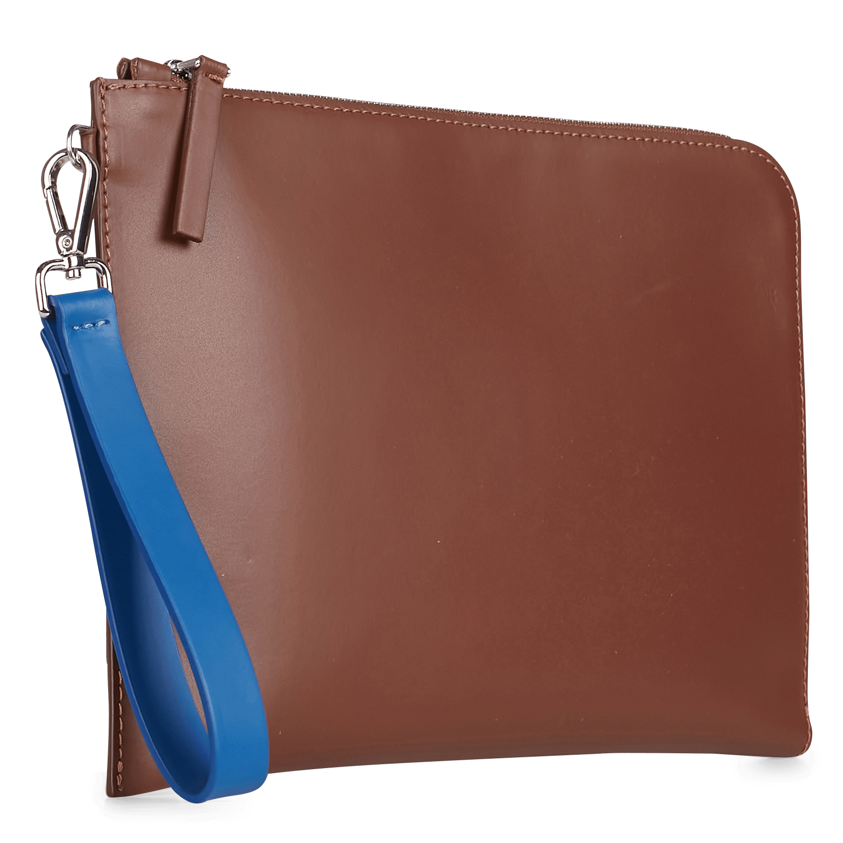 Leder-Clutch mit Reißverschluss SAISON 1865 Mehrfarbig