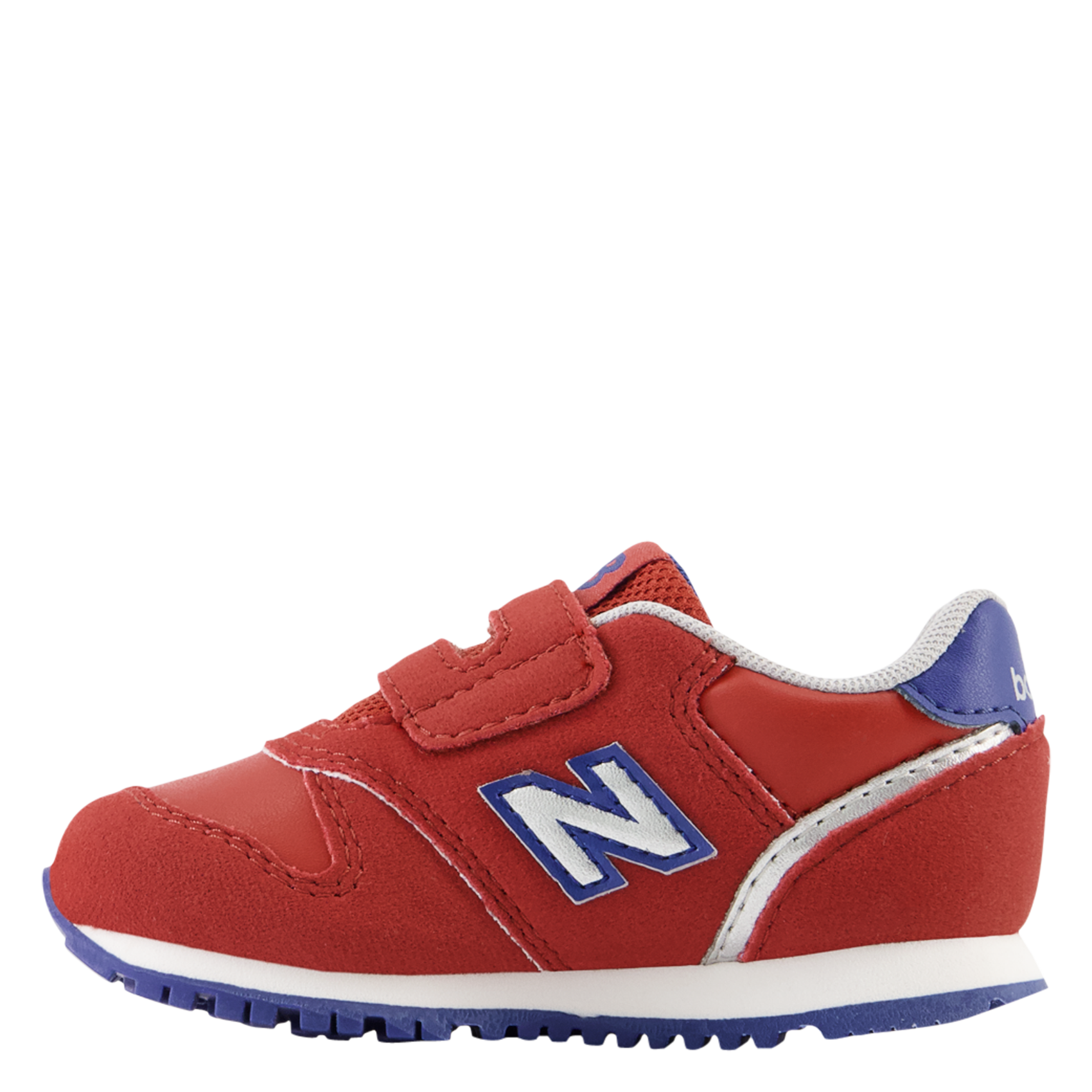 Baskets basses à scratchs  NEW BALANCE Rouge