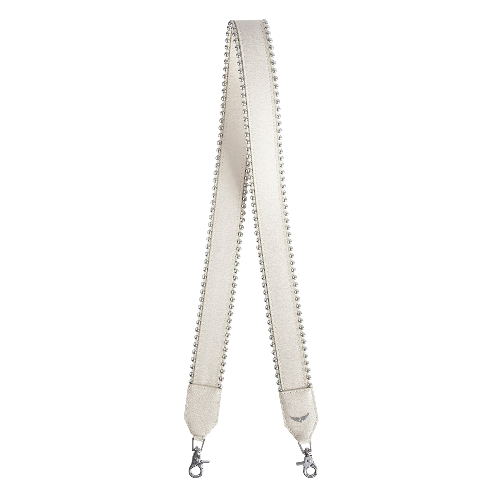 Taschenriemen aus Leder ZADIG&VOLTAIRE Weiss