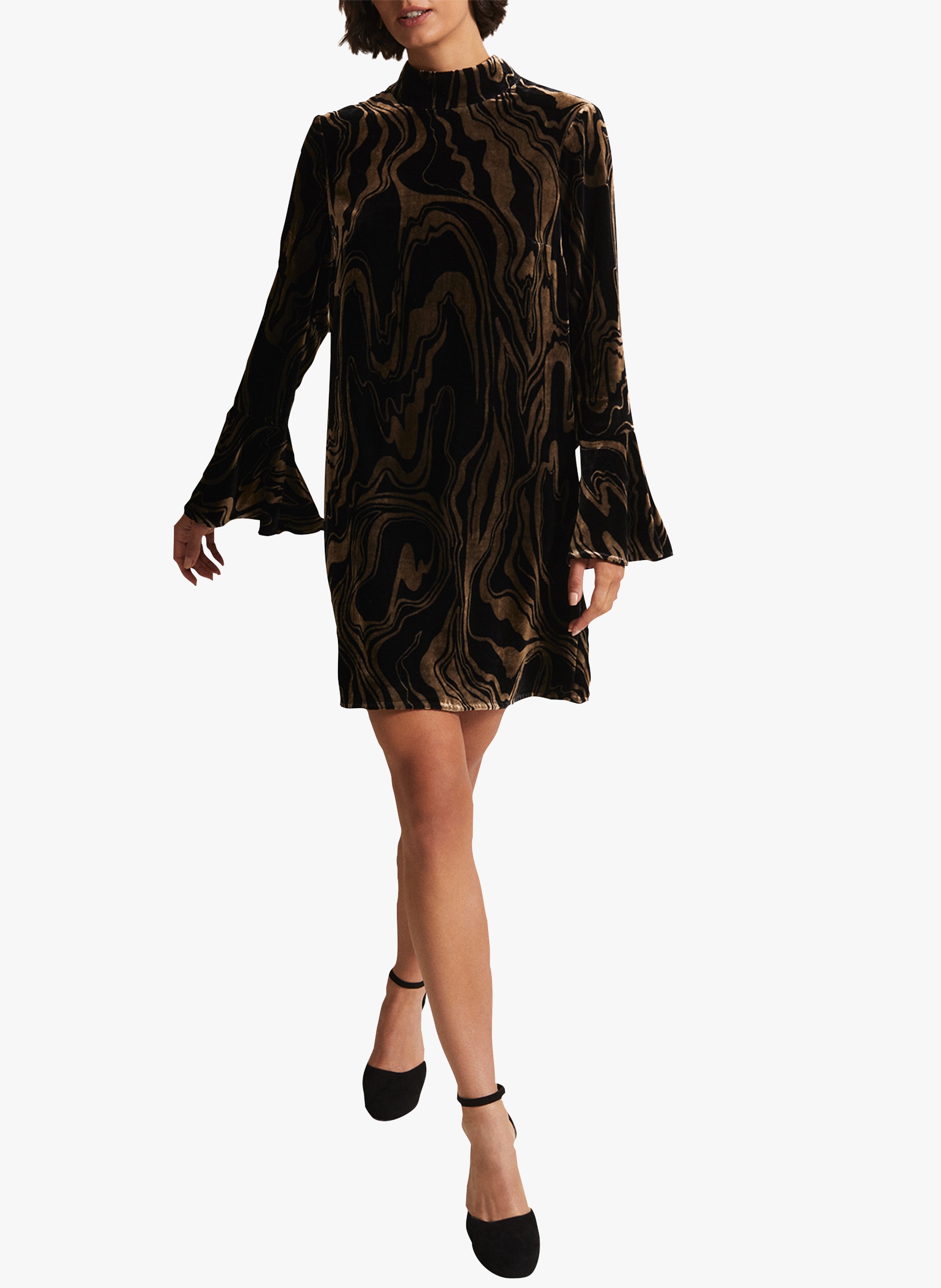 Phase eight hotsell black velvet dress