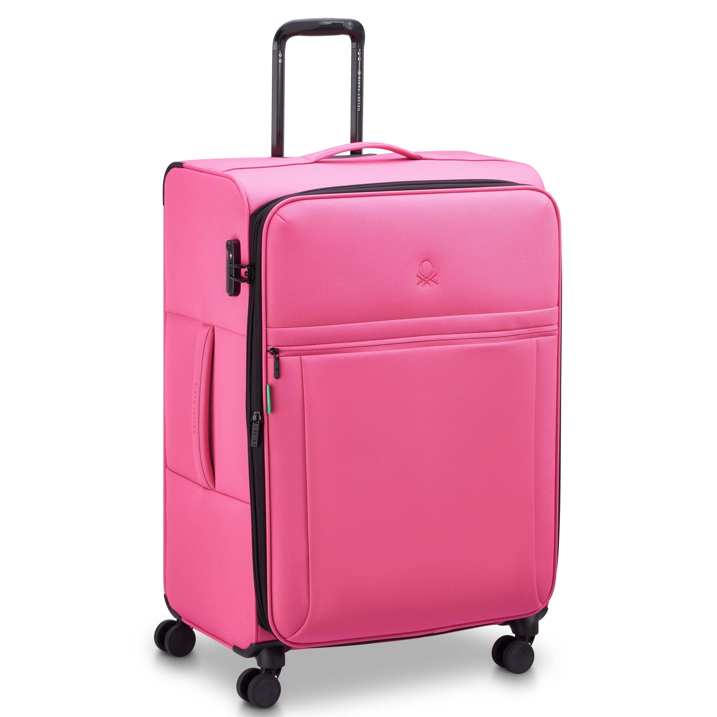 Soft cabin suitcase DELSEY PARIS Pink