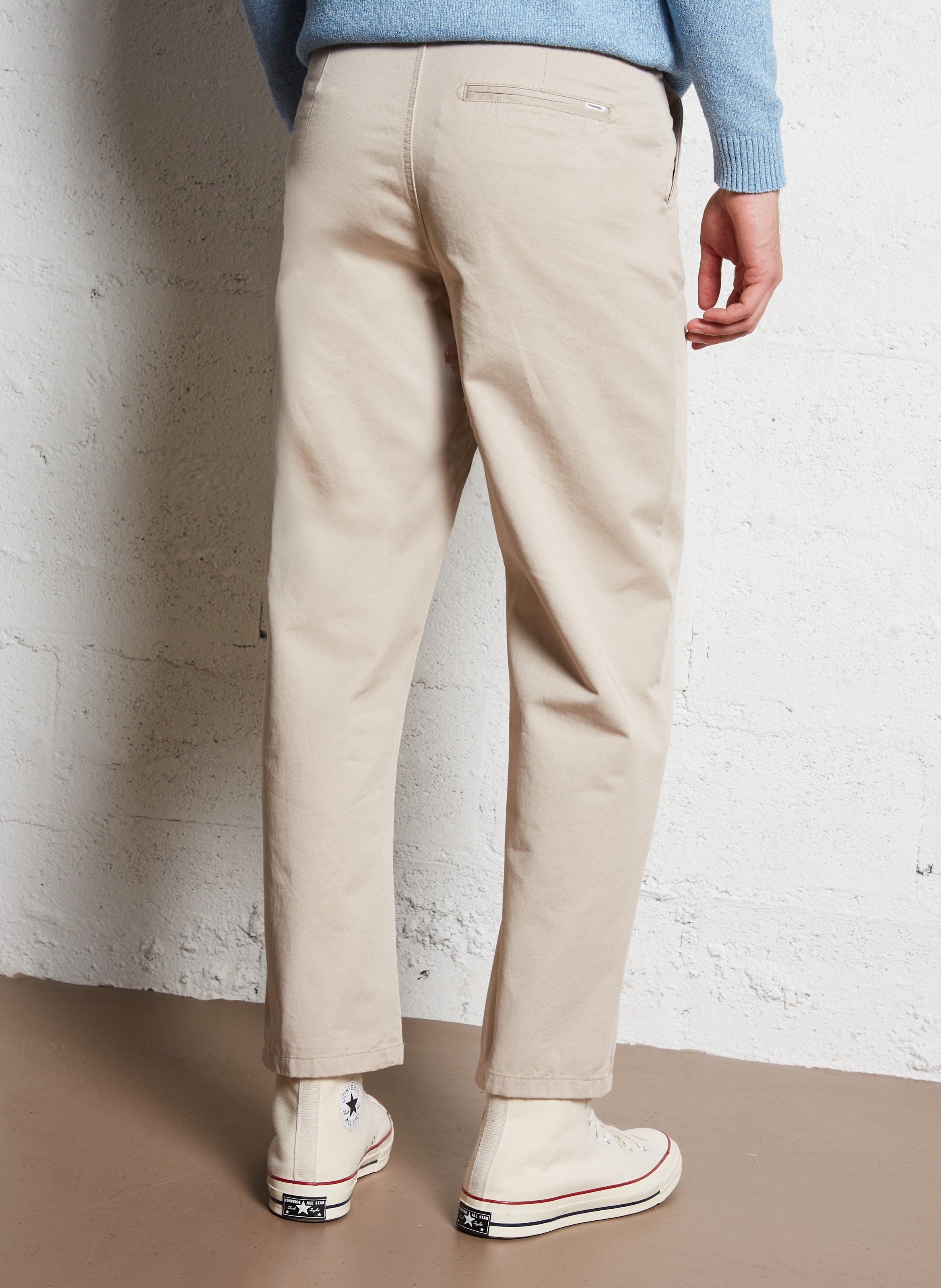 Chinohose aus Bio-Baumwolle KNOWLEDGE COTTON APPAREL Beige
