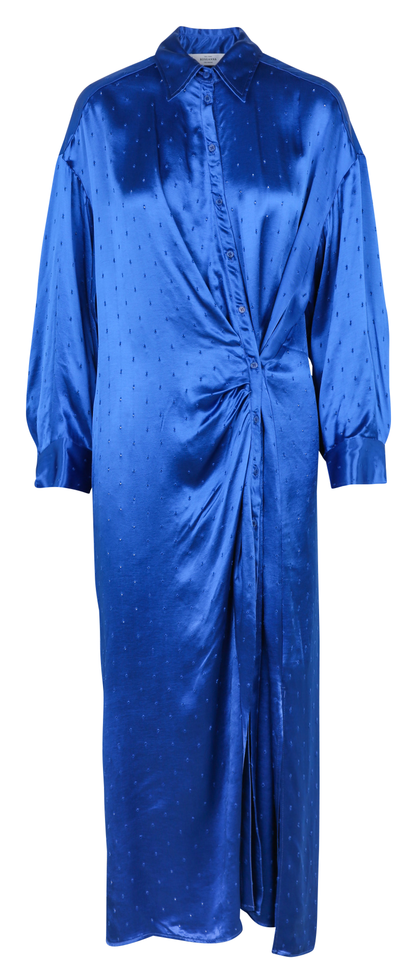 Figurbetontes Maxikleid ROSEANNA Blau