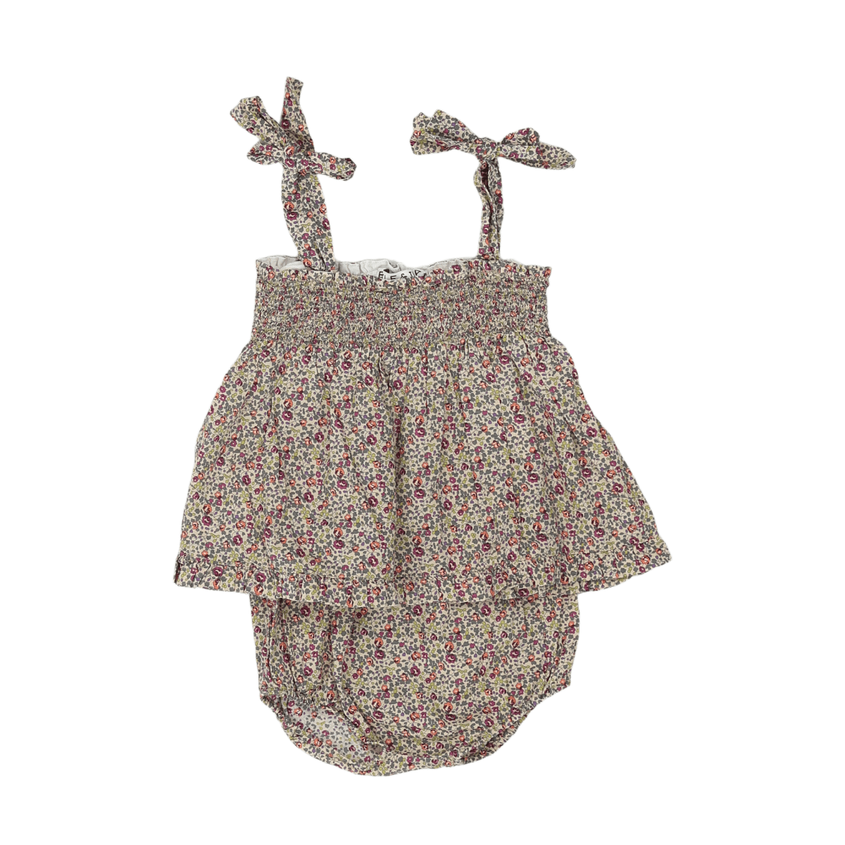 Multicolored baby set - 12 months EMILE ET IDA - SECONDE MAIN Multicolored