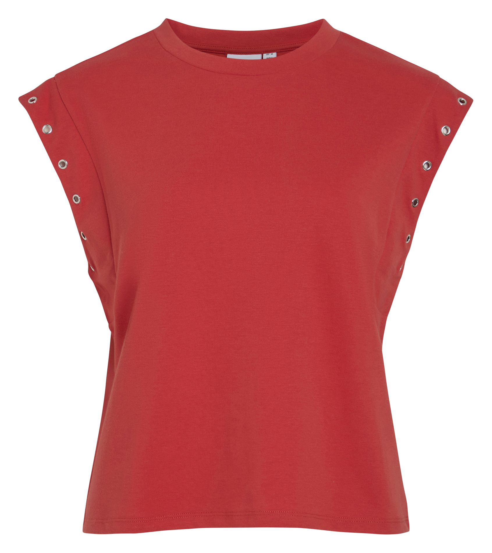 Top droit en fibres recyclées mélangées VILA